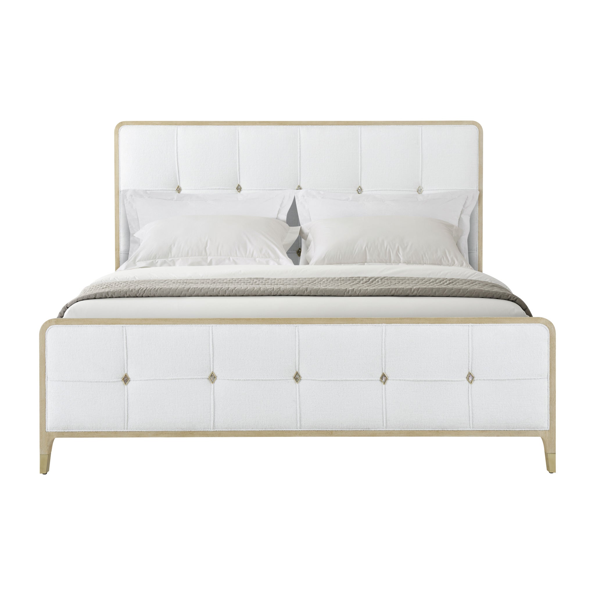 Theodore Alexander | Judith Leiber Upholstered King Bed - JL Martini | TA83103.1DKA