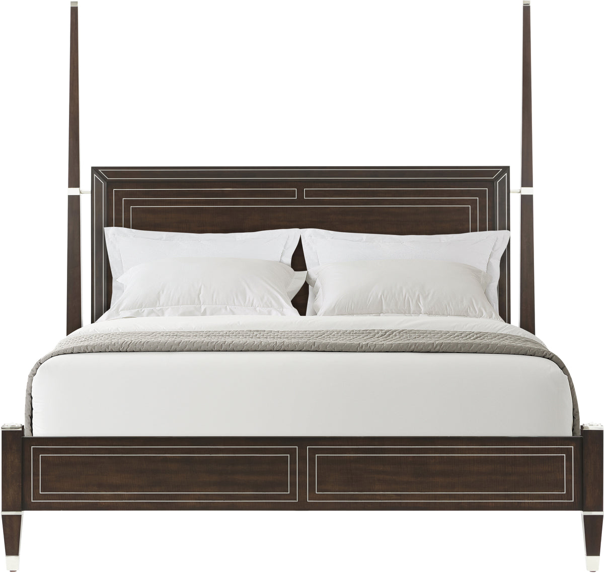 Theodore Alexander | Spencer London California King Poster Bed - SPL-Fulham | TA84090.C399