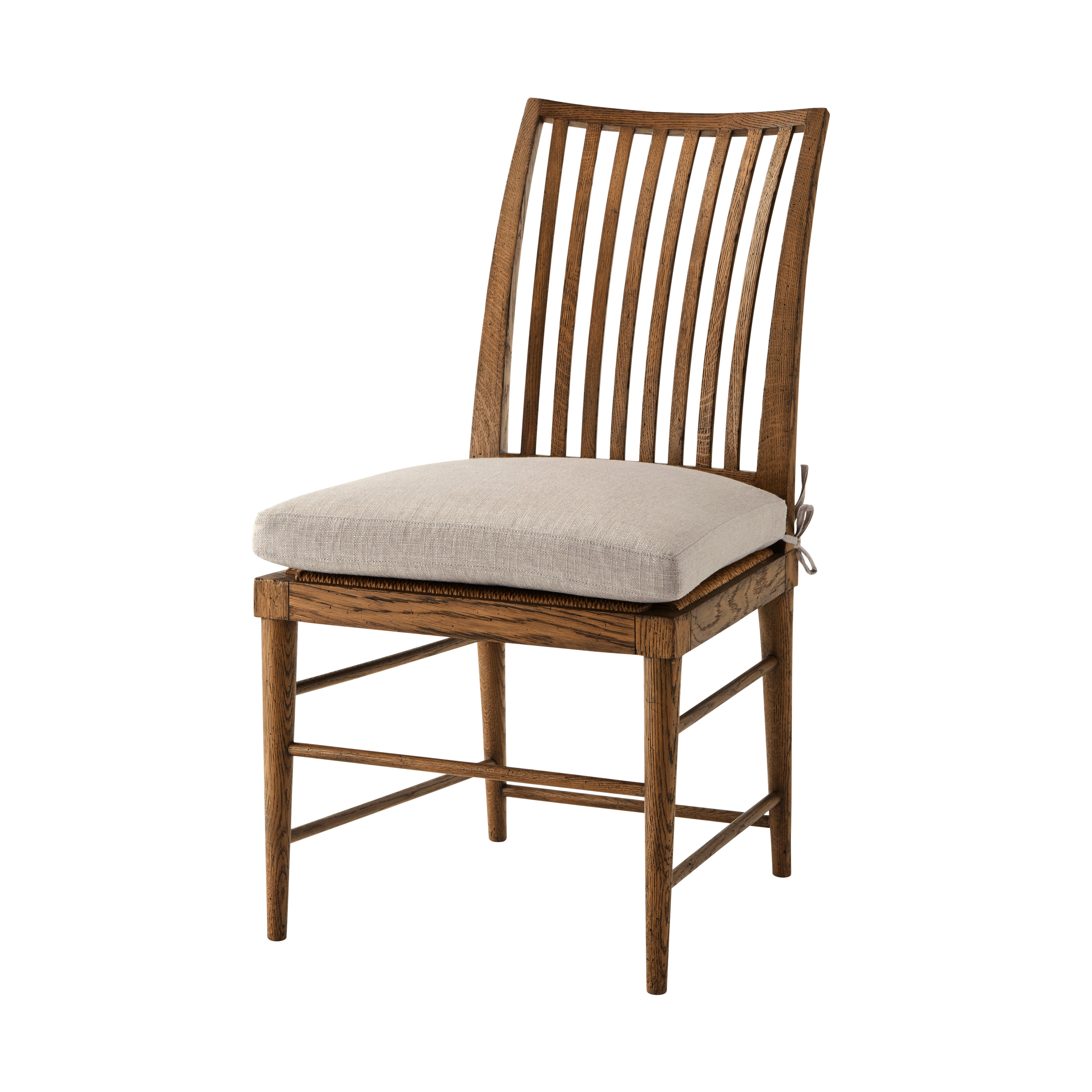 Theodore Alexander Nova Dining Side Chair III — VCF1671.1C2M3F - Dawn Finish\ VCF1742.No sheen - Midday