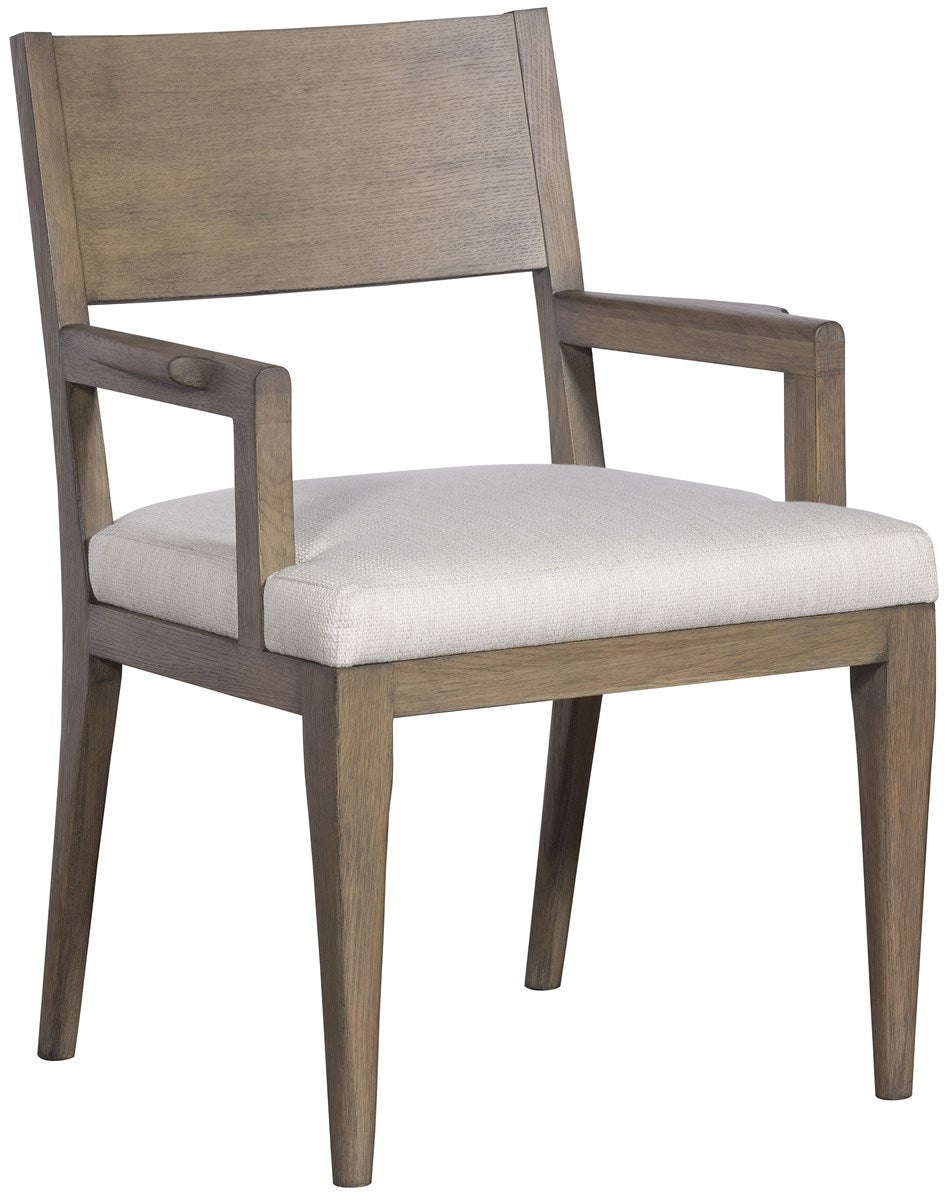 Vanguard | Ridge Dining Arm Chair - Nada Natural / Truffle | TV292A