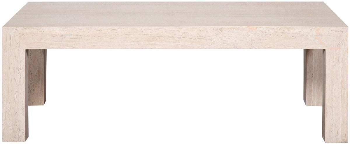 Vanguard | Pengrove Rectangle Cocktail Table - White Travertine | W200CR