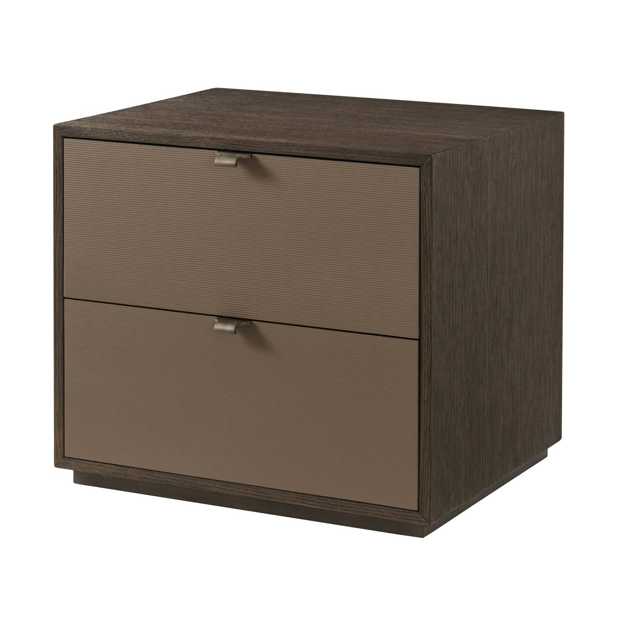 Theodore Alexander | Kyoto Nightstand - World Casa Brown / Brown Brushed Oak | WRC50001.C435
