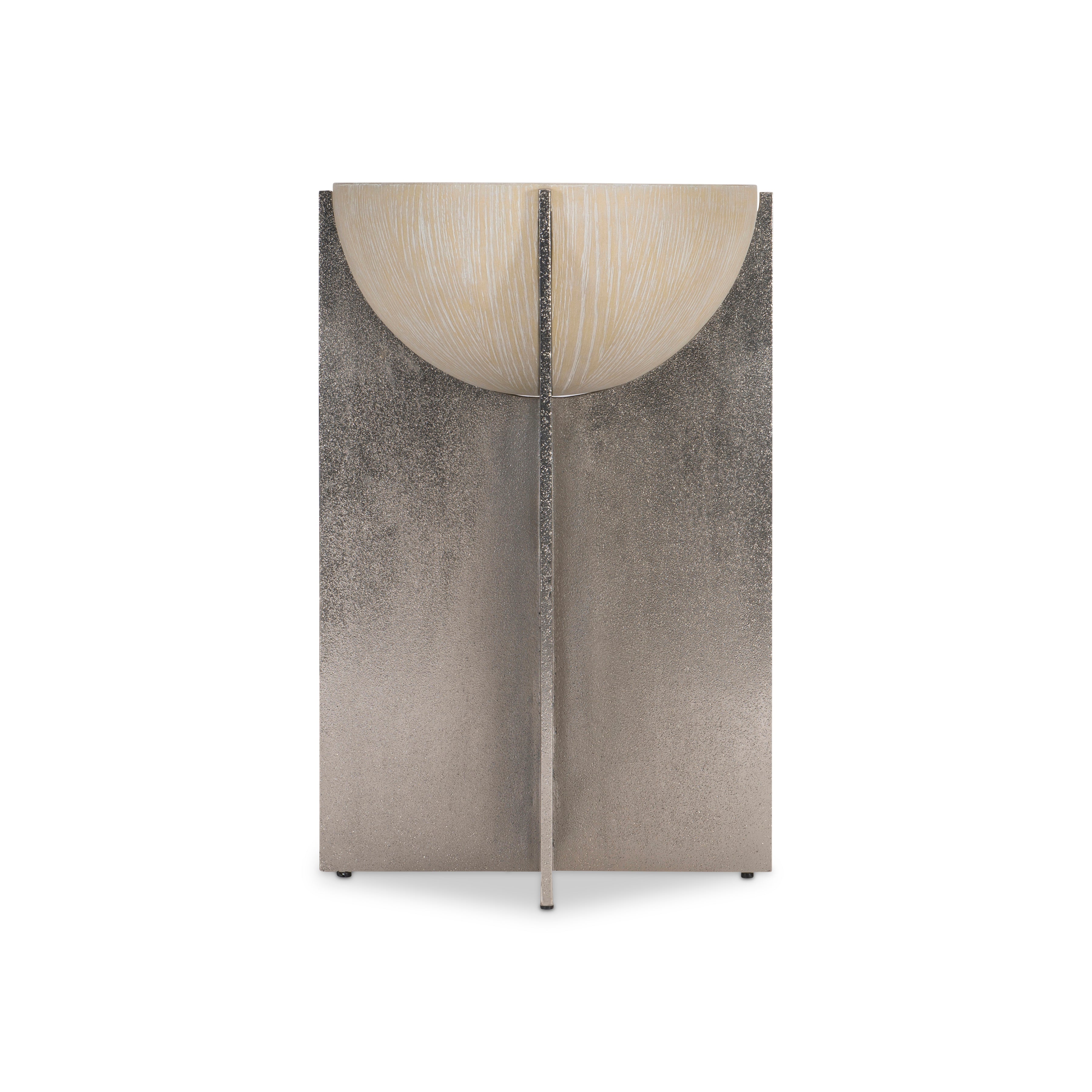 Bernhardt,Bernhardt Living | Bernhardt Solaria Aluminum Base Accent Table - Dune | 310126