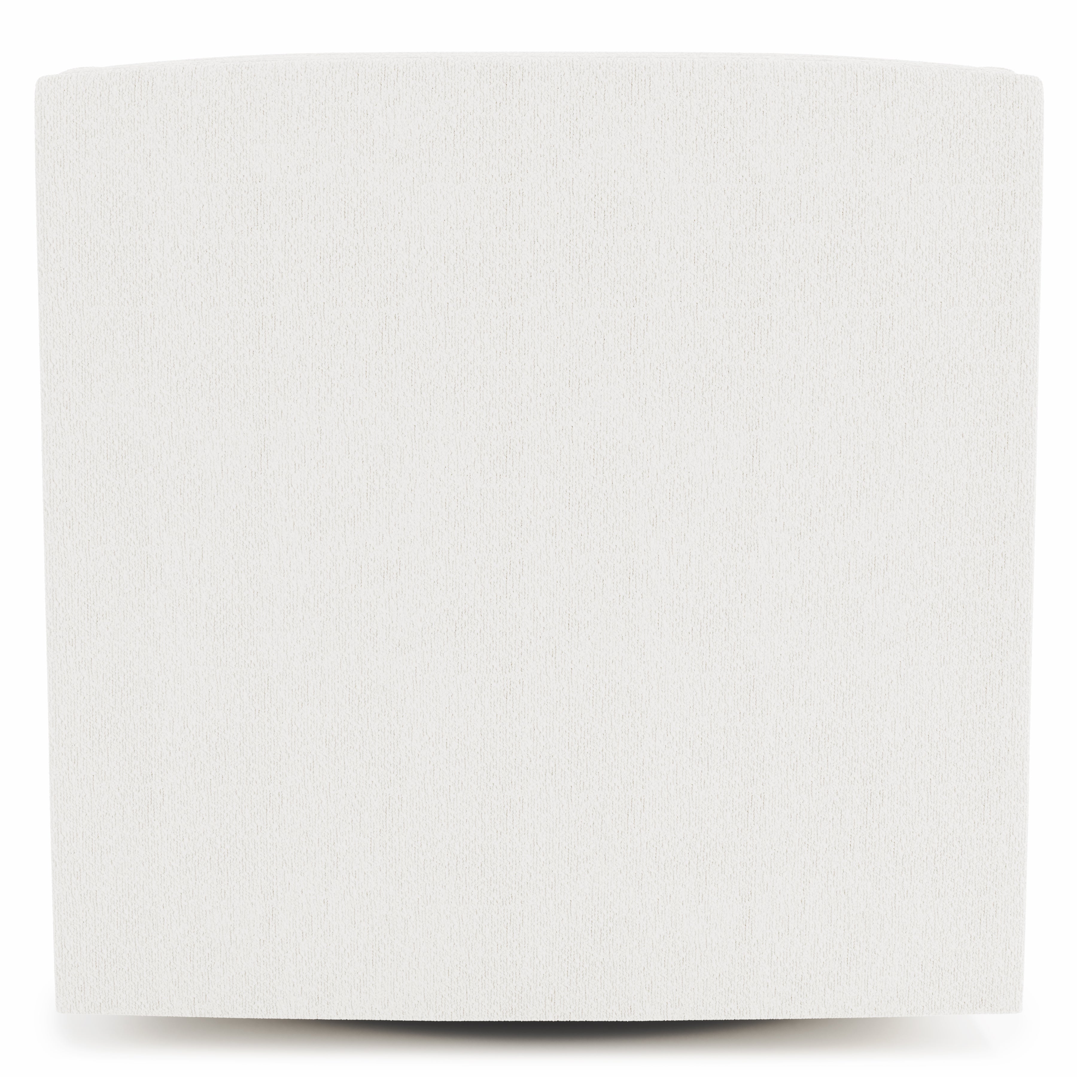 Bernhardt Living | Bernhardt Candace Fabric Swivel Chair - White/Cream | B7292SA