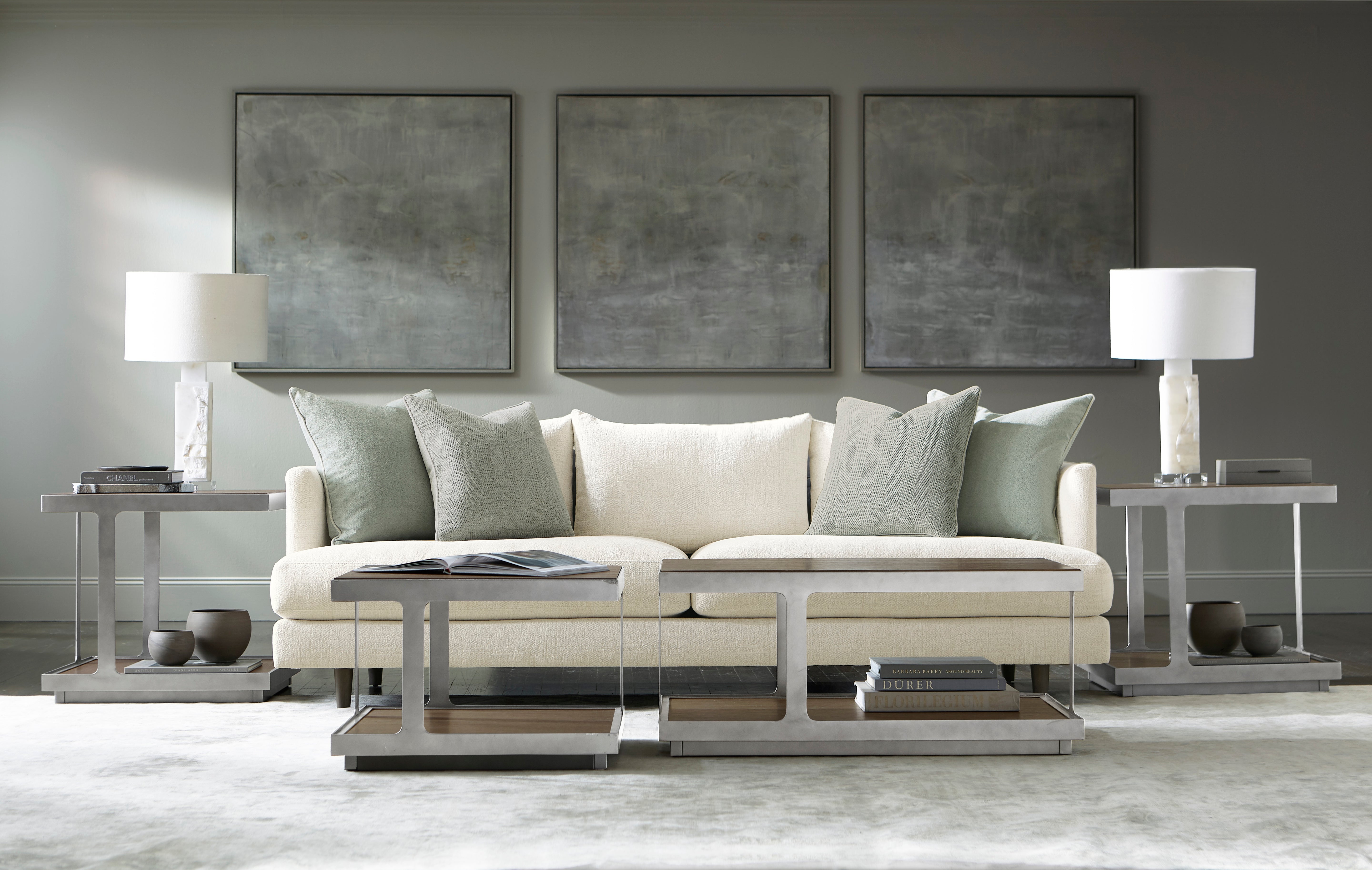 Bernhardt Living | Bernhardt Colette Sofa - White/Cream | P7427A