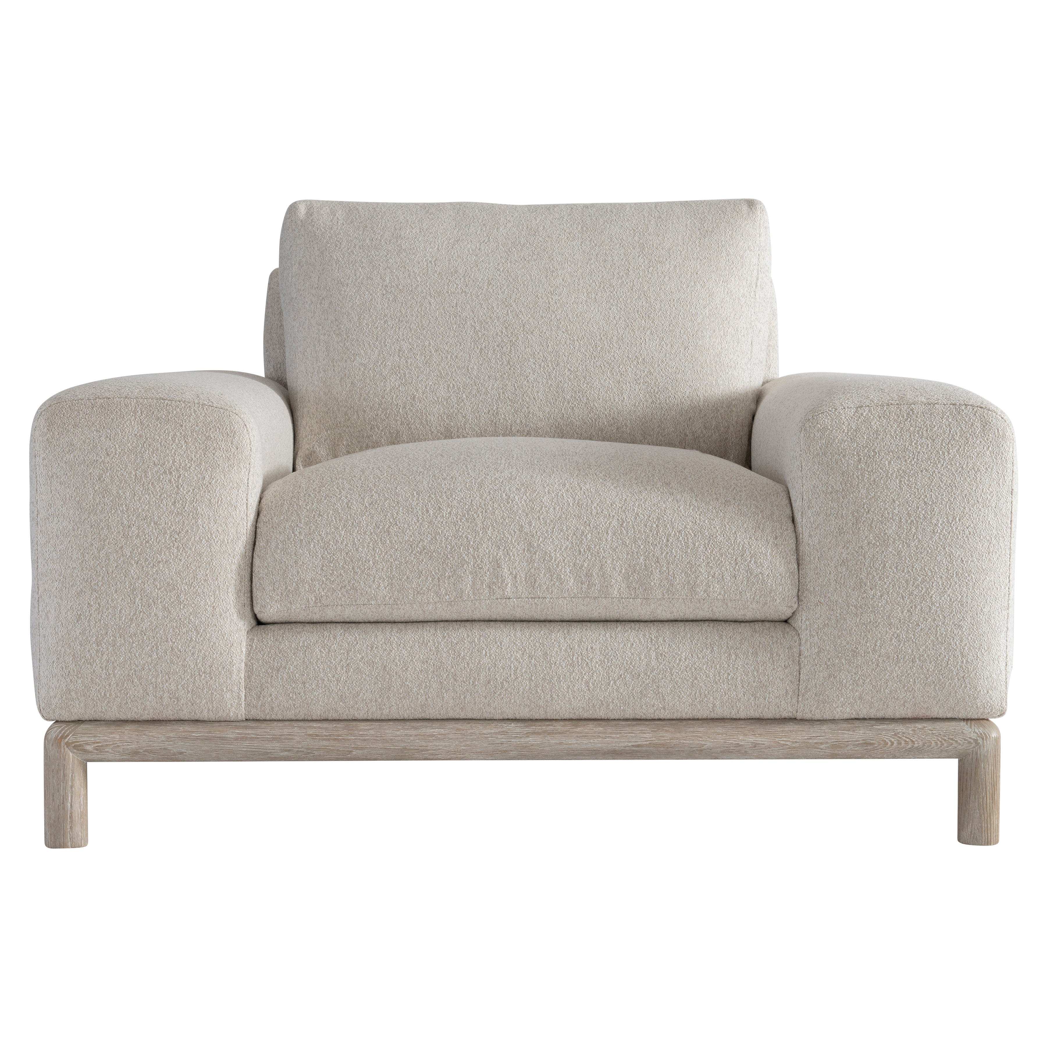 Bernhardt Living | Bernhardt Hadley Fabric Chair - White/Cream | P6283A