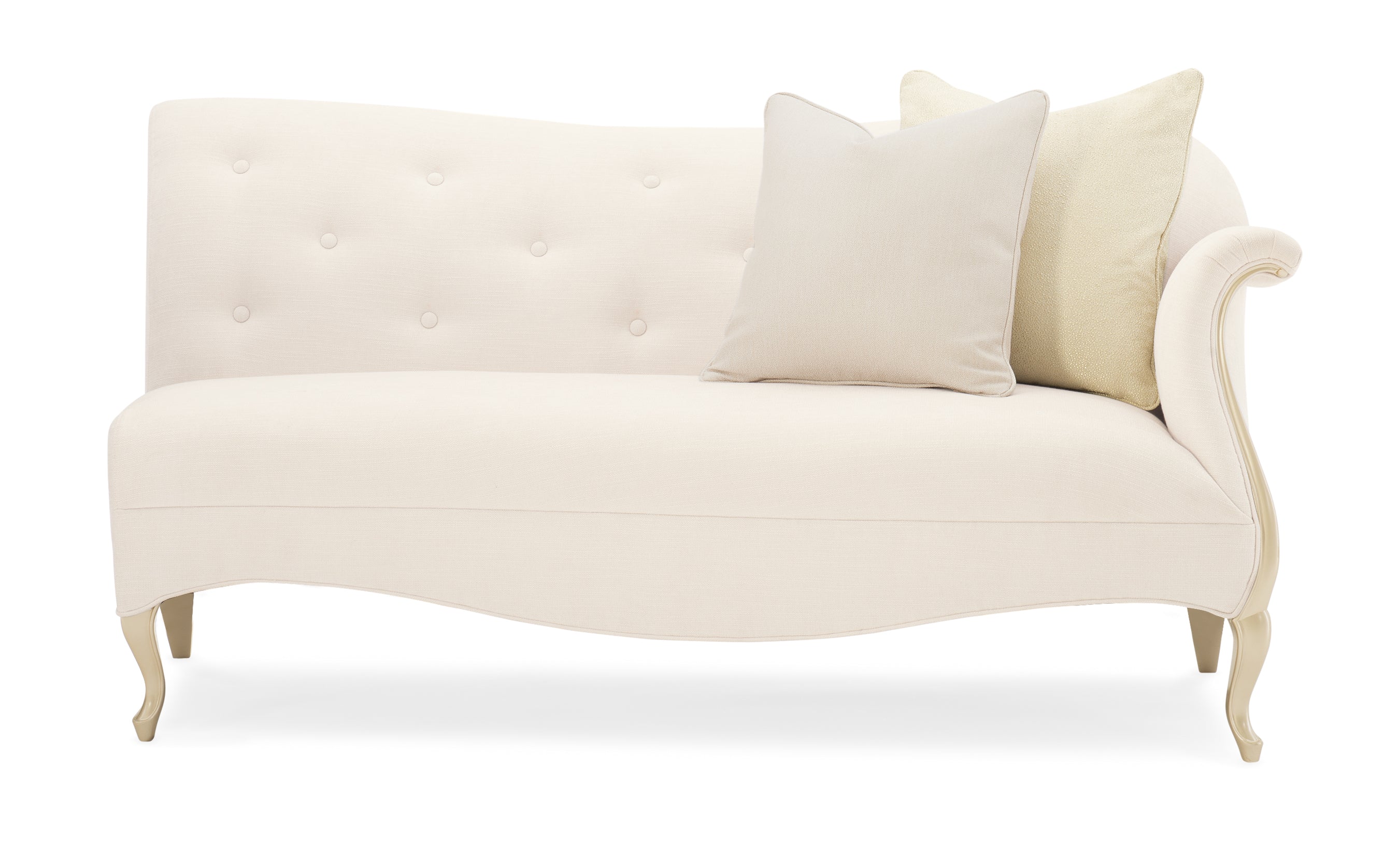 Caracole Pinstripe Uph Light Bed - Qn