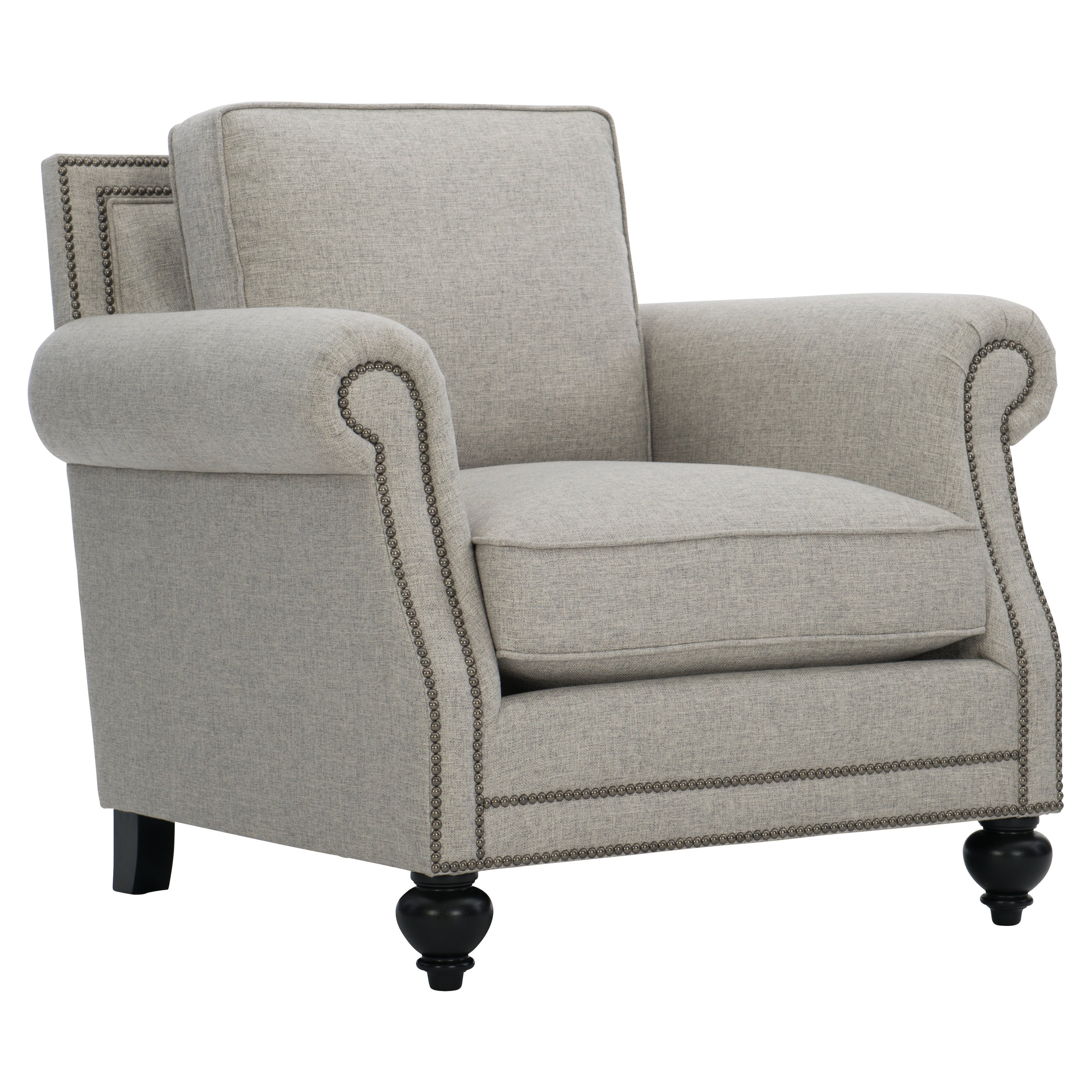 Bernhardt Living | Bernhardt Brae Chair - Mocha | B6712D