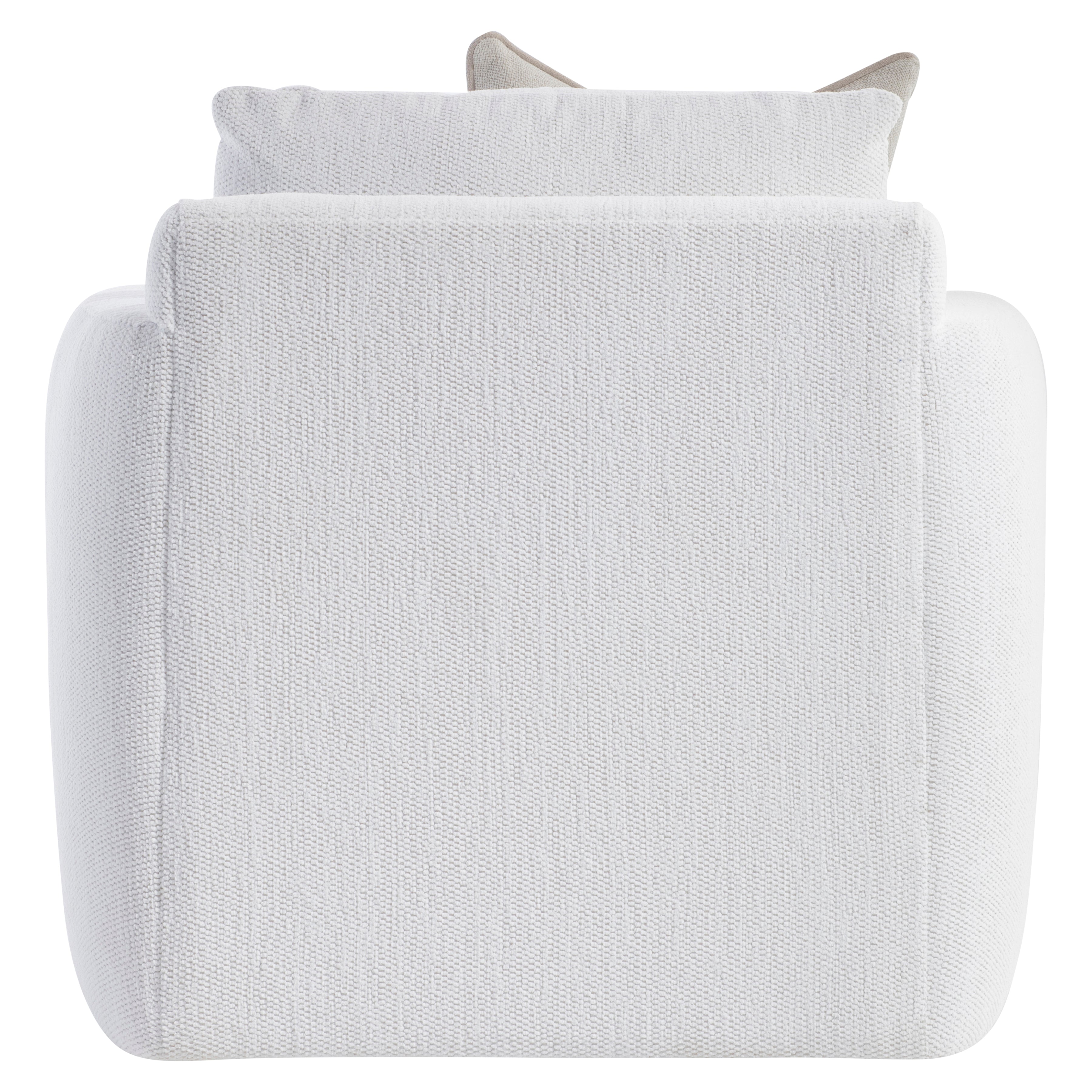 Bernhardt Living | Bernhardt Rory Fabric Swivel Chair - White/Cream | P7852SA