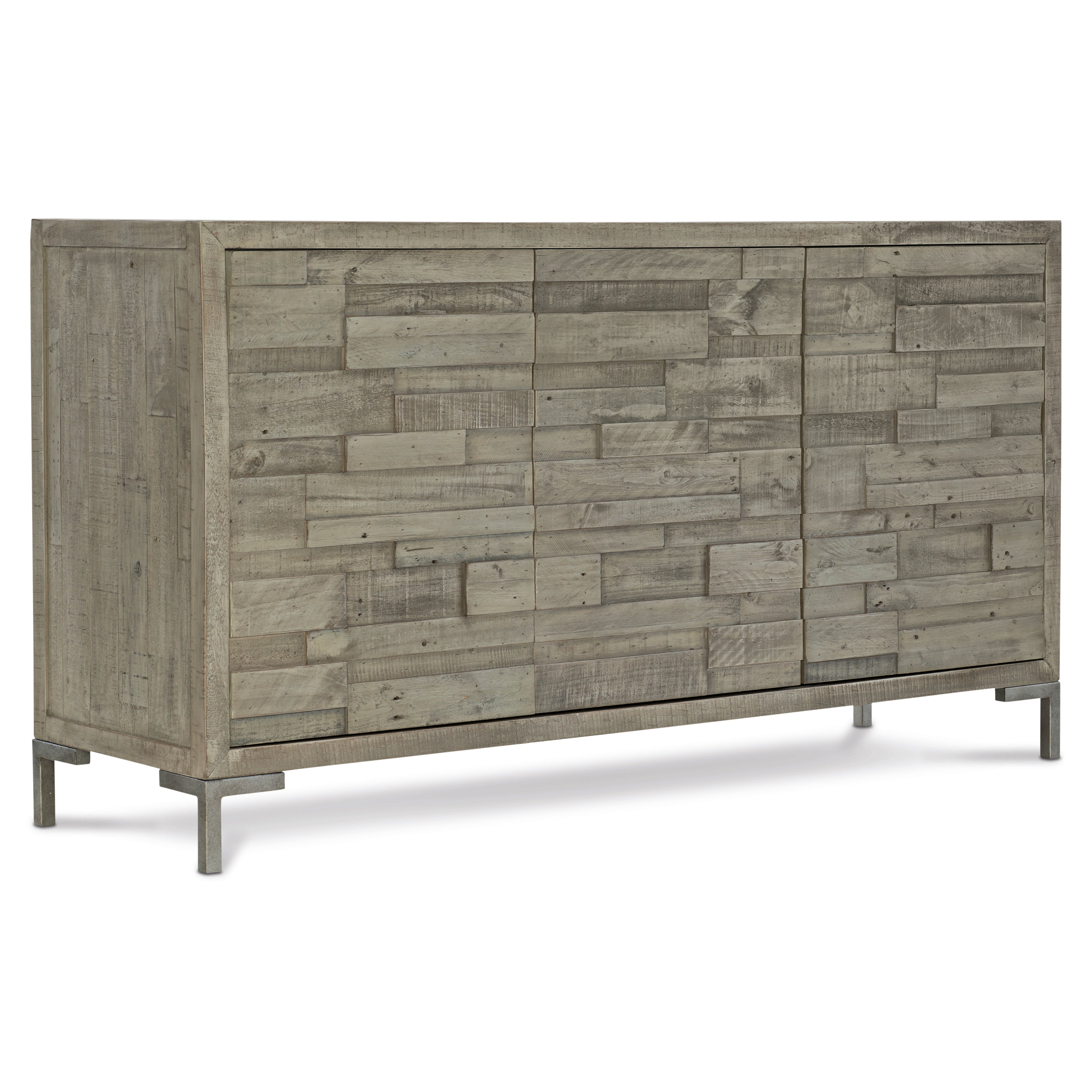 Bernhardt Loft | Bernhardt Shaw Buffet - Morel / Glazed Silver | 398132G