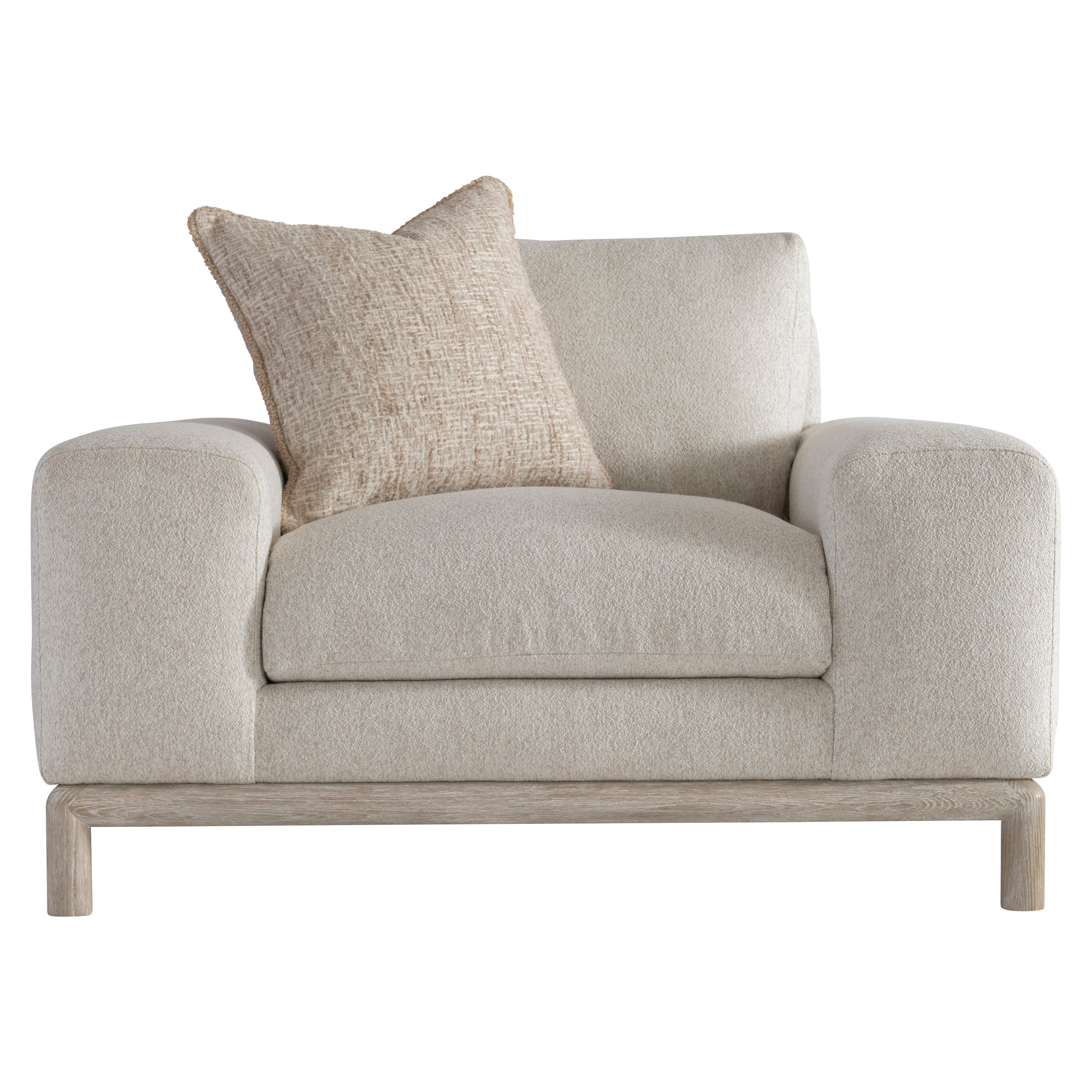 Bernhardt Living | Bernhardt Hadley Fabric Chair - White/Cream | P6283A