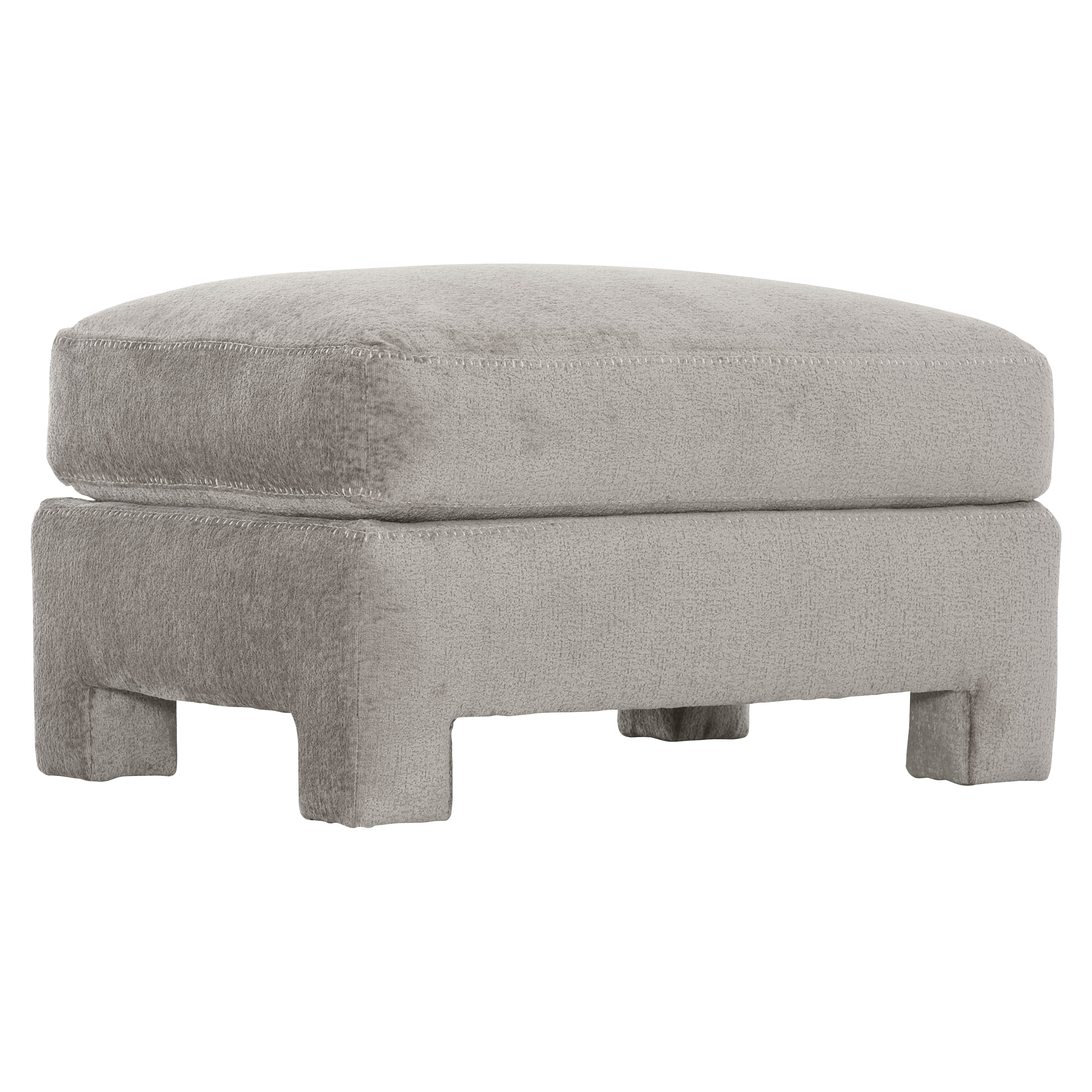 Bernhardt Living | Bernhardt Mily Ottoman - Grey | P1291A
