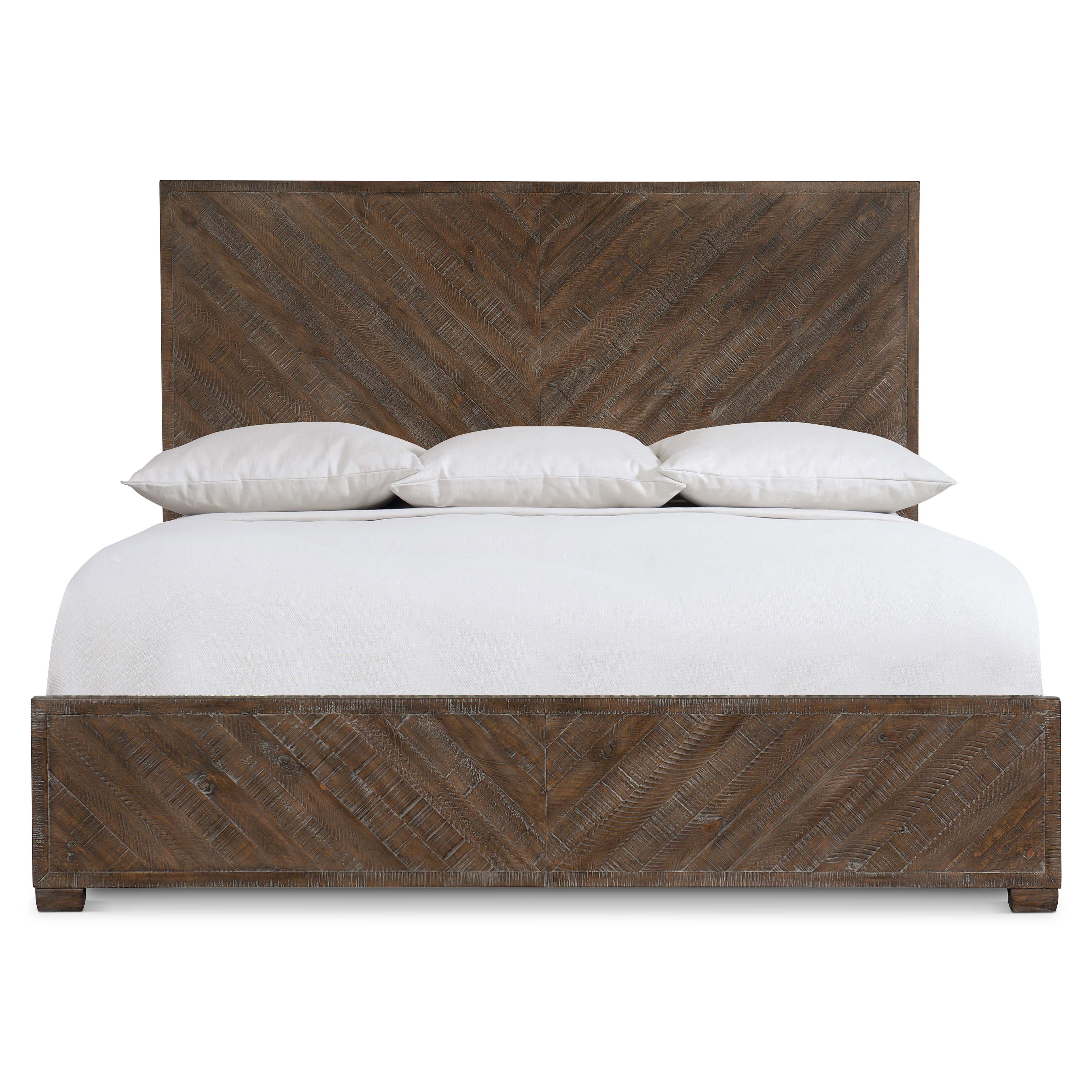 Bernhardt Loft | Bernhardt Fuller Wooden Queen Panel Bed - Sable Brown | K1391