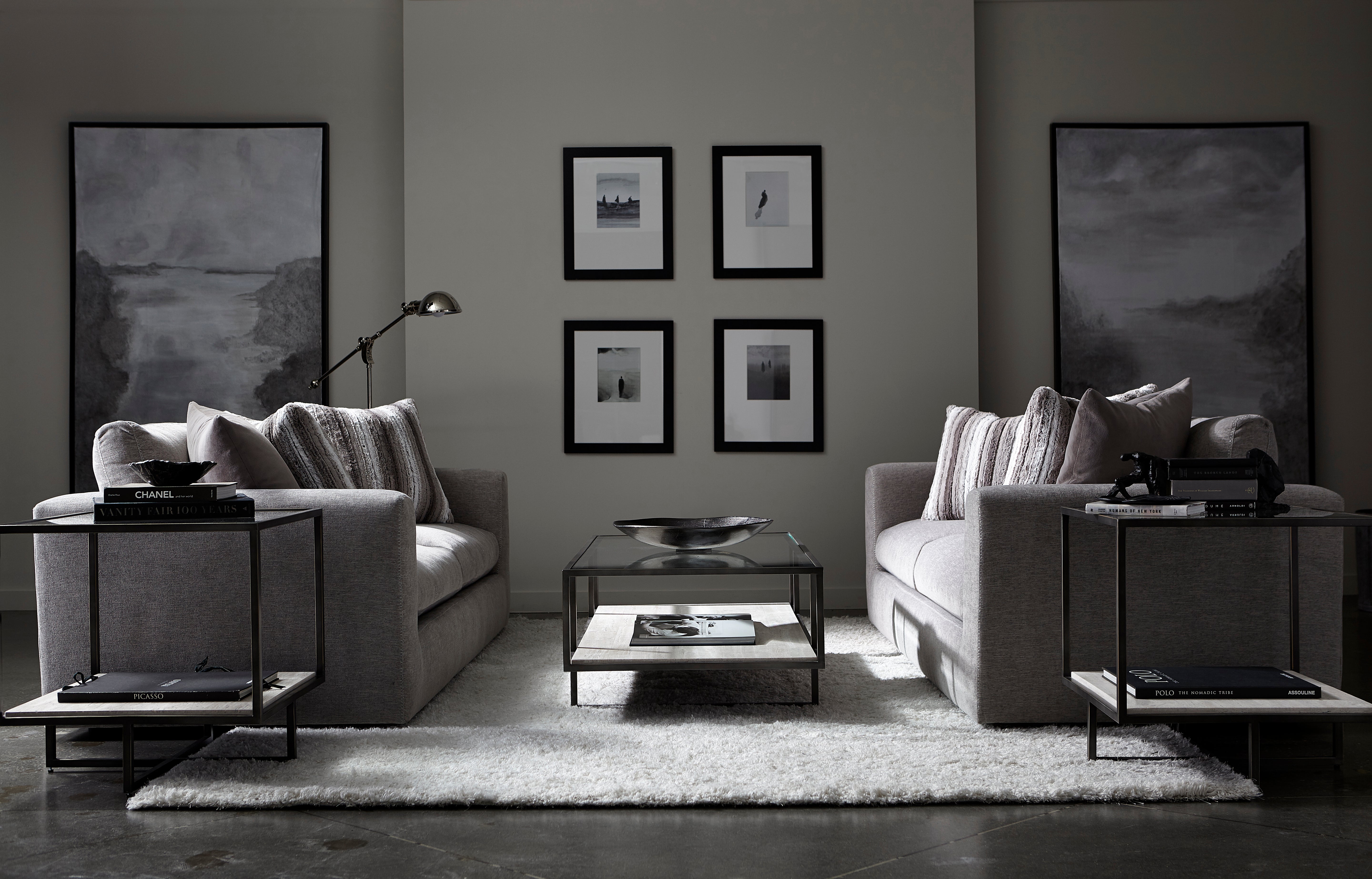 Bernhardt Living | Bernhardt Remi Sofa - Gray | P7127A
