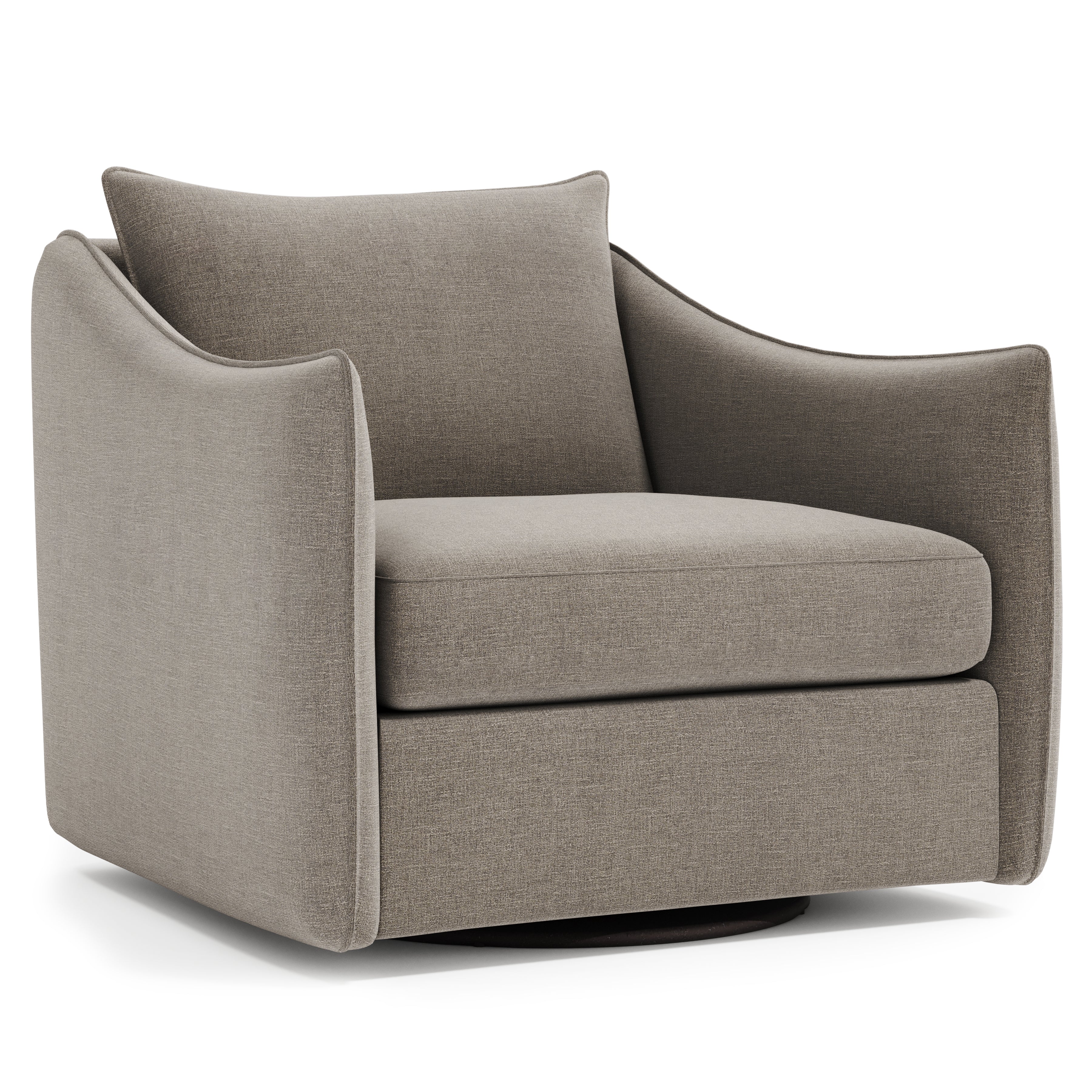 Bernhardt Living | Bernhardt Joli Swivel Chair - Portobello | P4812SA