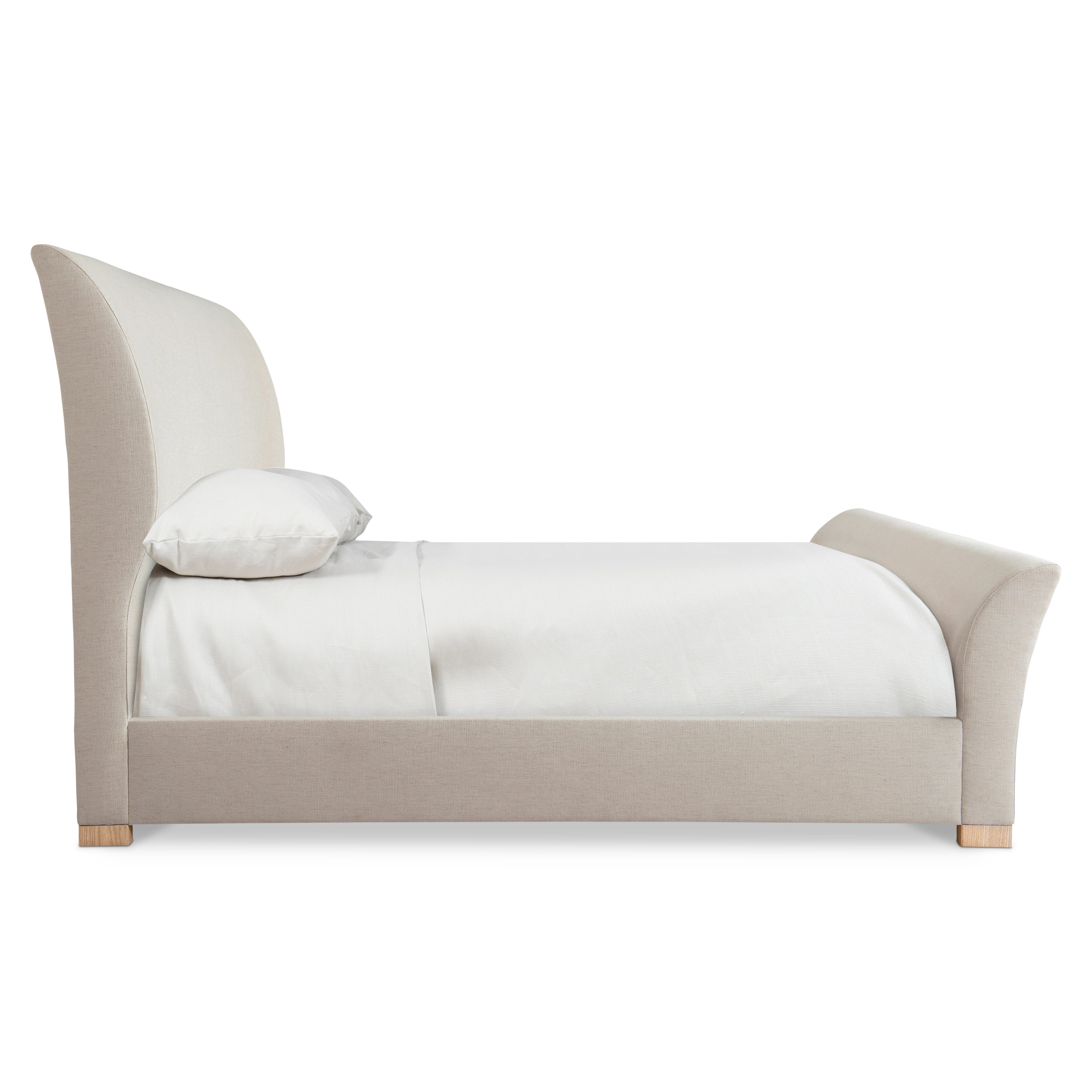 Bernhardt | Bernhardt Modulum Upholstered King Sleigh Bed - Sahara | K1827