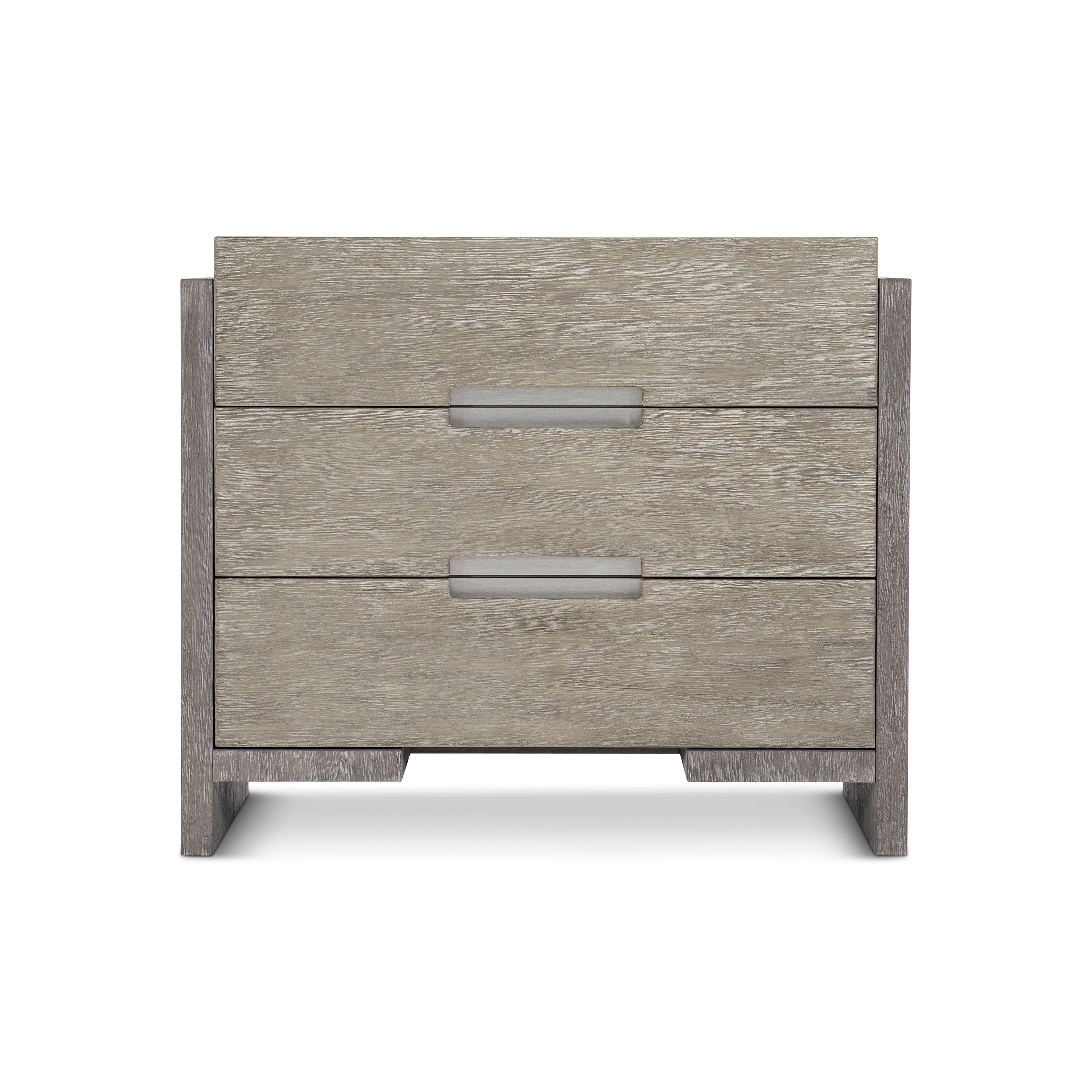 Bernhardt | Bernhardt Foundations Nightstand - Dark Shale; Light Shale | 306232