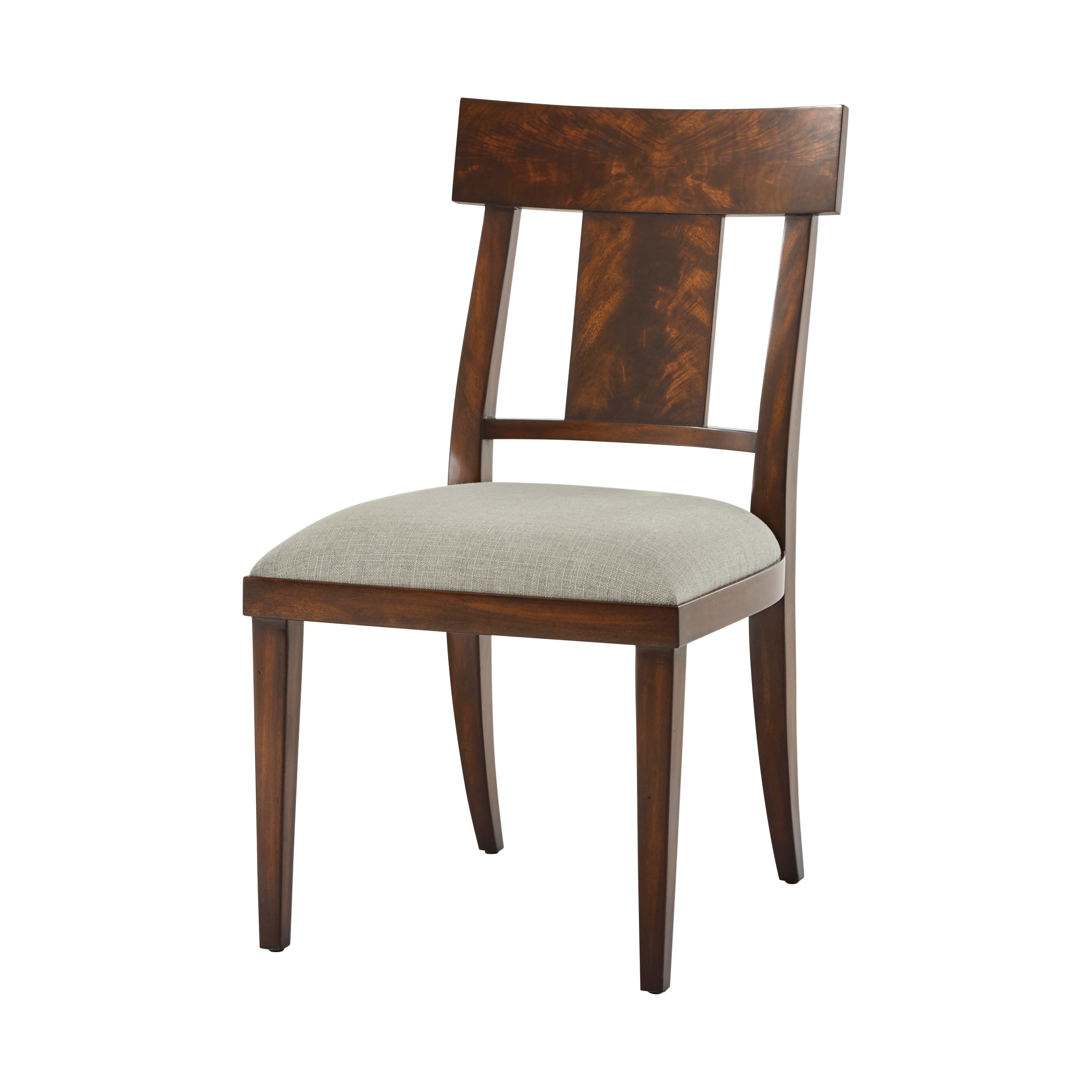 Theodore Alexander Eternal Flame Side Chair — VCF133-Ramsey Mahogany