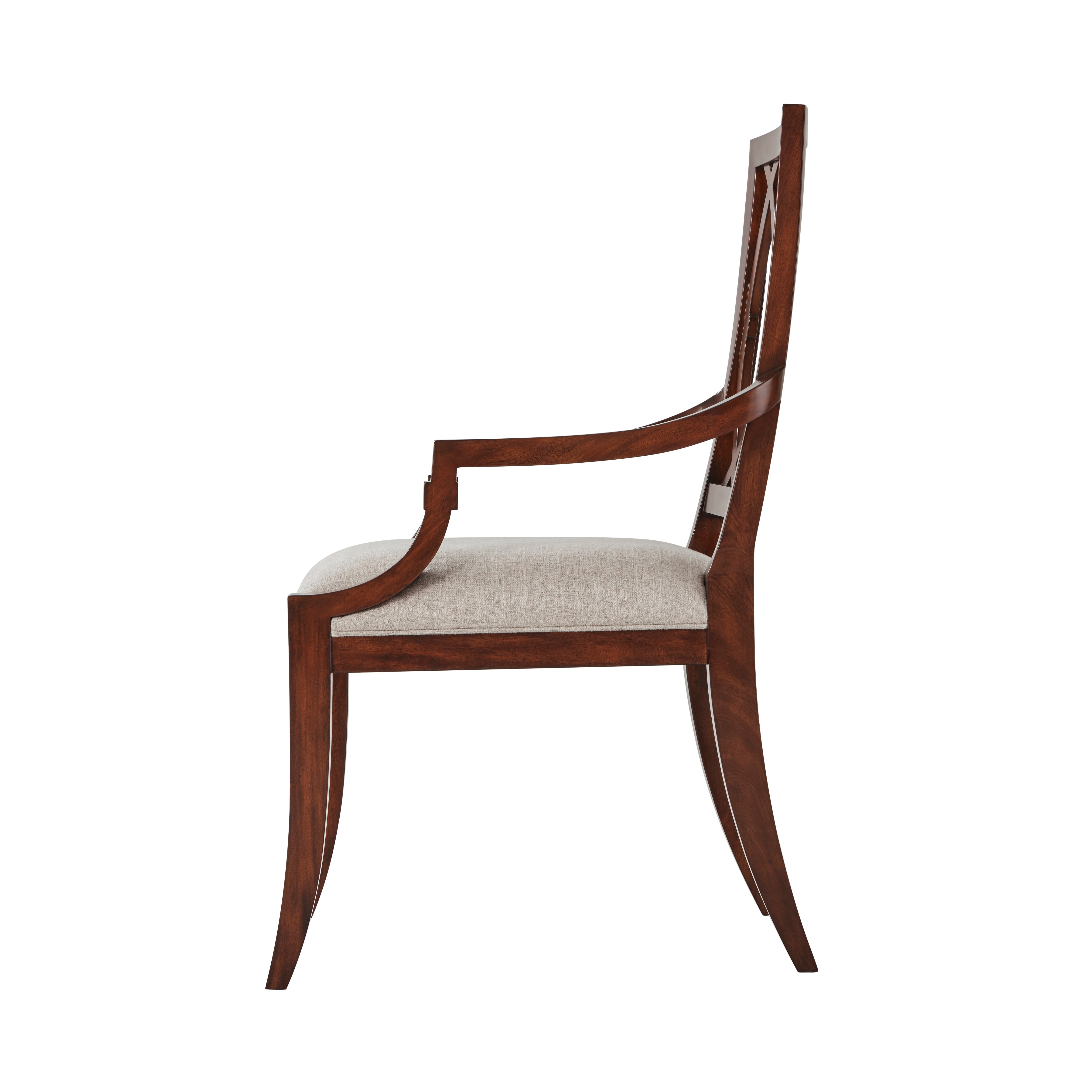 Theodore Alexander Lady Emily's Invitation Armchair — VCF582 - Clean Ramsey
