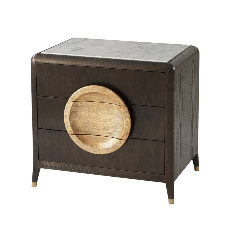 Theodore Alexander | Collins Nightstand II - Gallery Bronze\ PCF1047.1C2D - Gallery Gold | 6002-250
