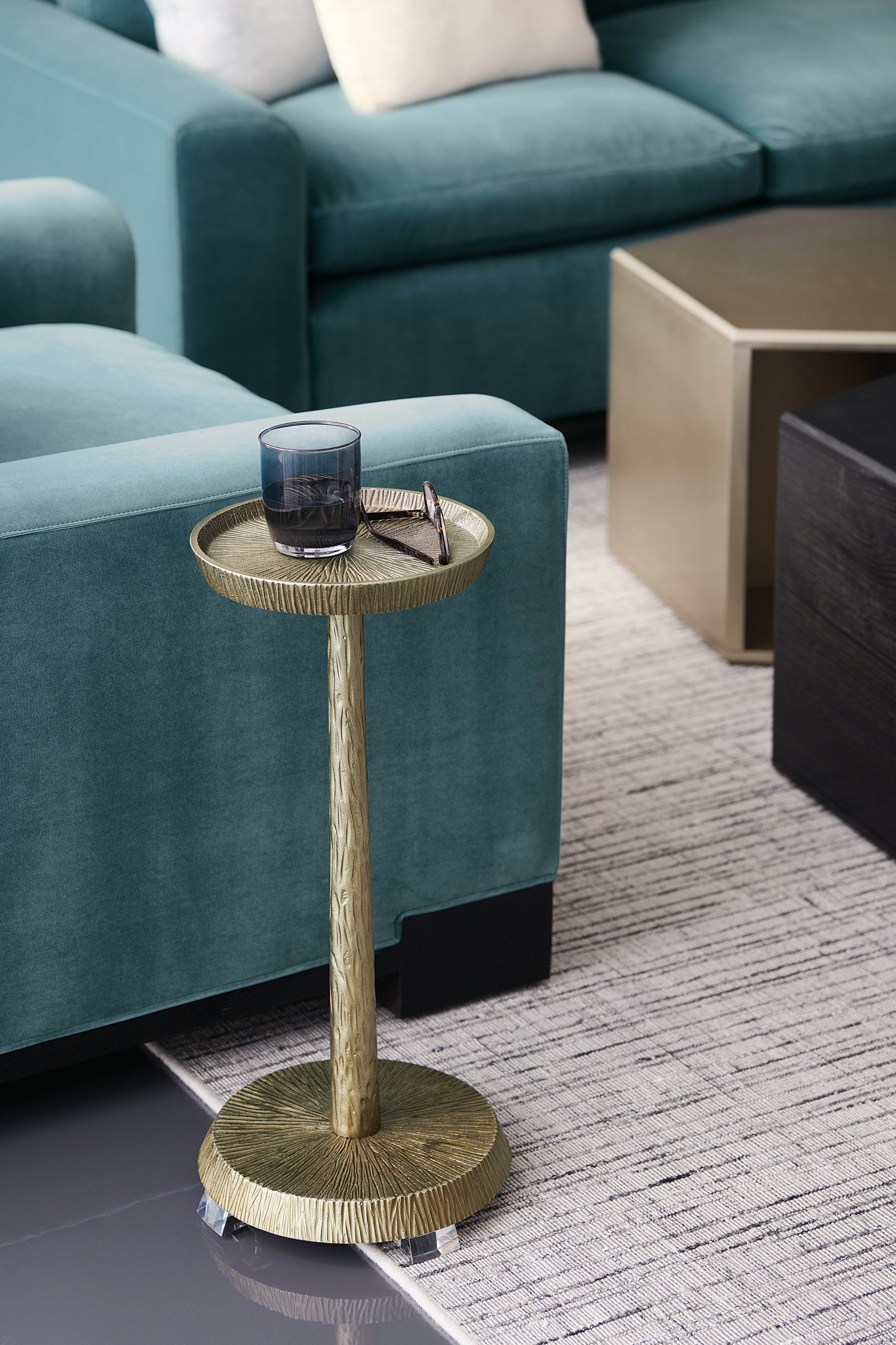 Caracole Remix Metal Spot Table