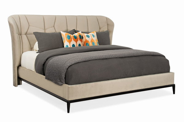 Caracole Vector Uph Bed - Cal King
