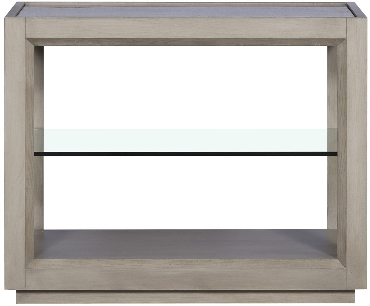 Vanguard Thom Filicia Maxwell Bunching Chest with Glass Shelf
