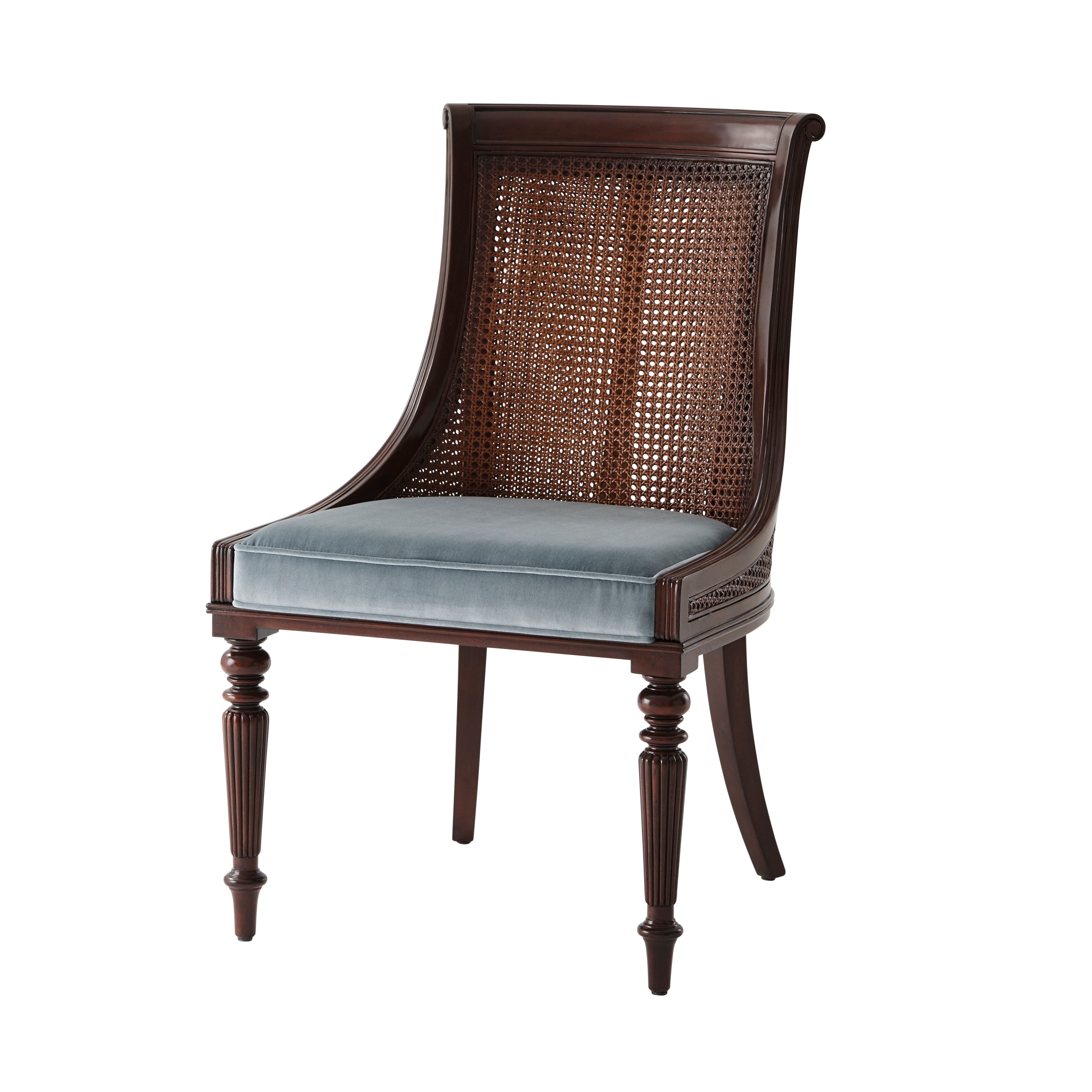 Theodore Alexander Dalton Side Chair — VCF1184.2D-Marlborough/VCF1199.2D-Cole