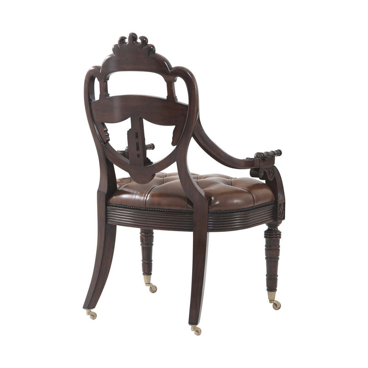 Theodore Alexander | Ad Victoriam - Brown / Antique logo painting / (New Oct 2011 Finish) 75 | AL41067.2AAJ