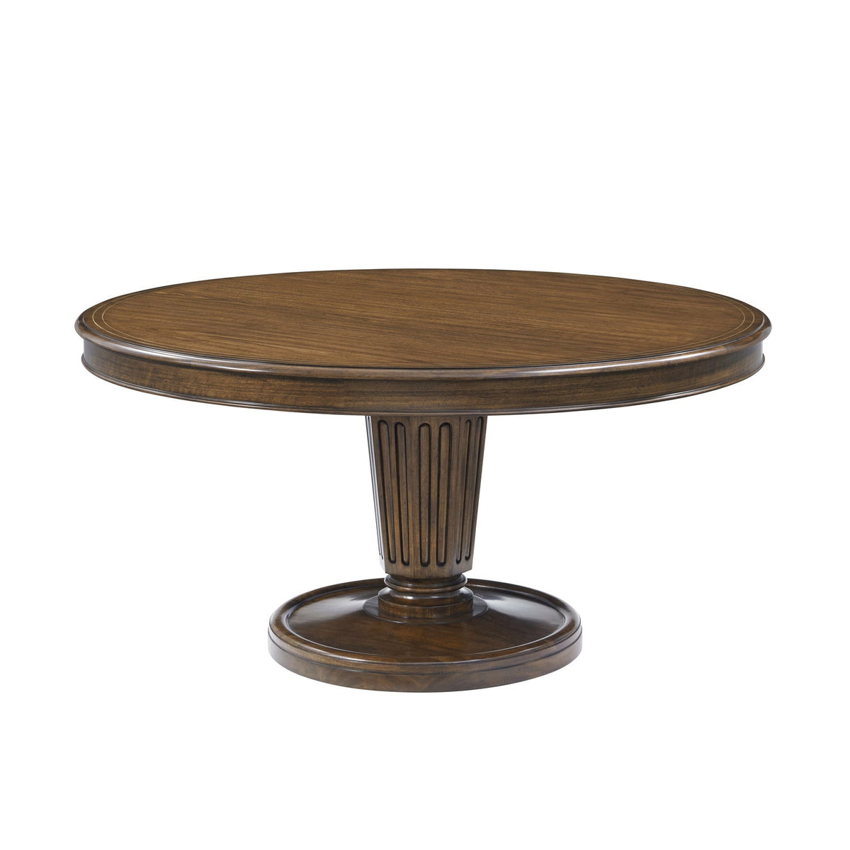 Theodore Alexander | Haddon Round Dining Table - Heirloom | AL54066