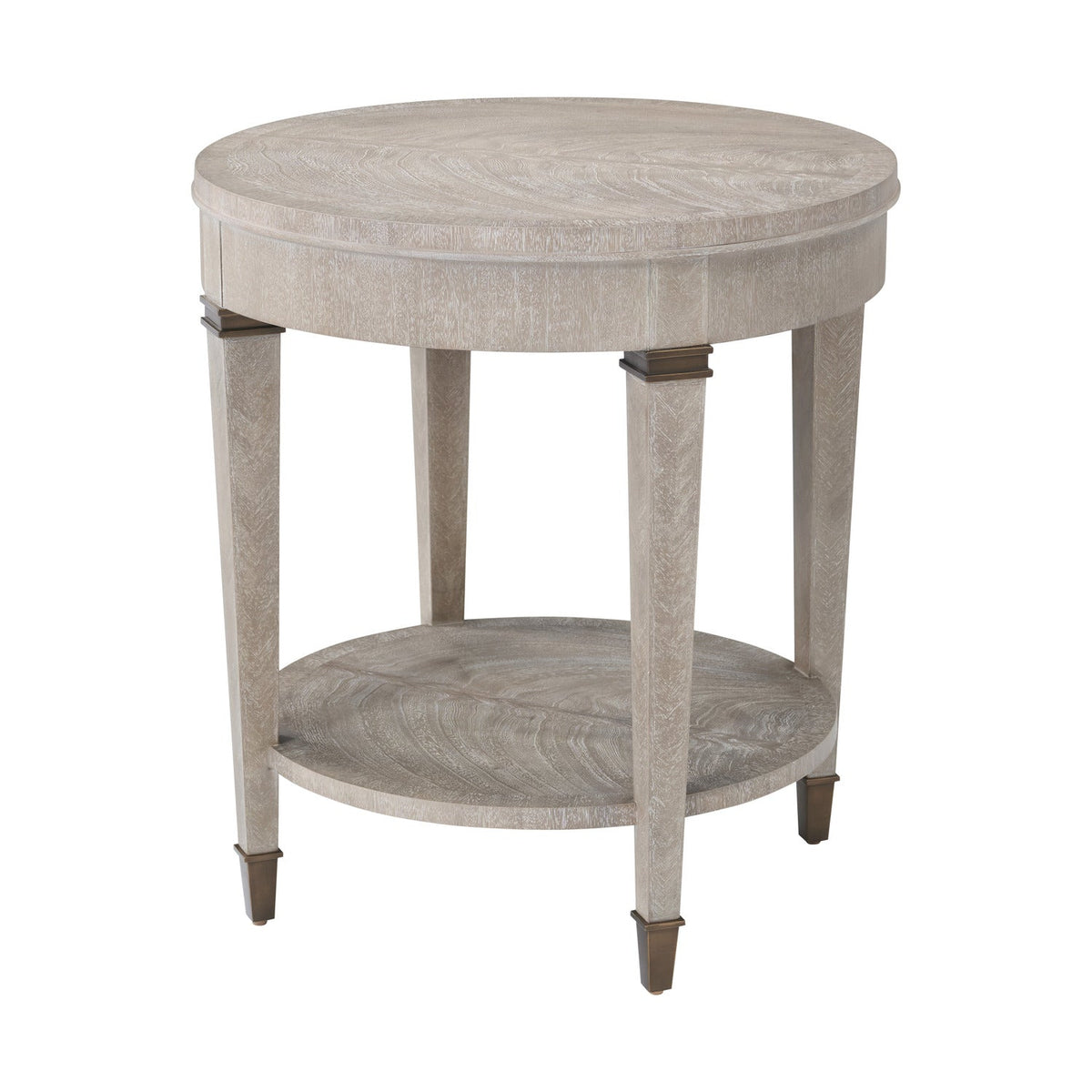 Theodore Alexander | Gillies Side Table - Marlborough Geo Coast | AXH50041.C424