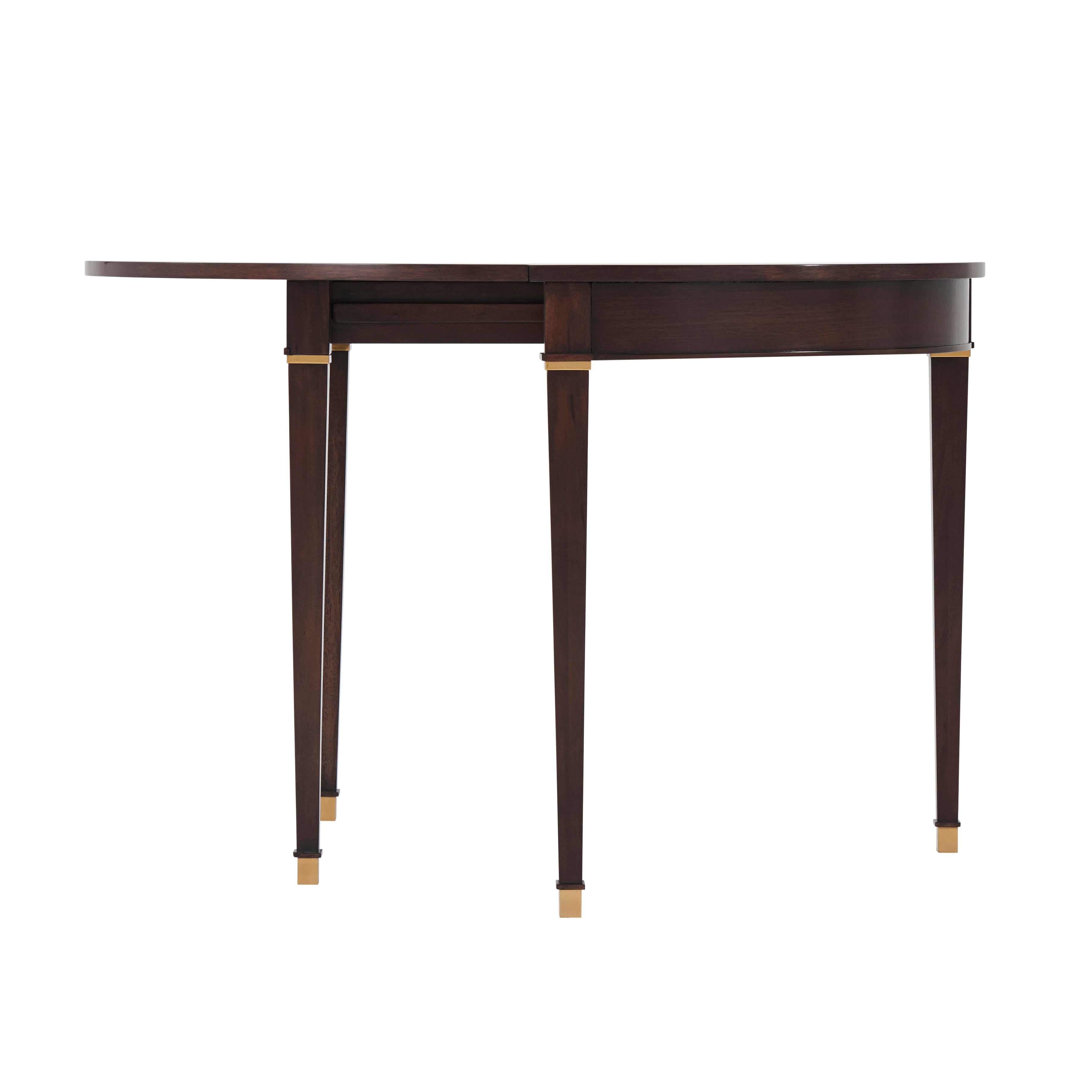 Theodore Alexander Lynne Fold Over Gate Leg Tea Table — Finish: Cambridge