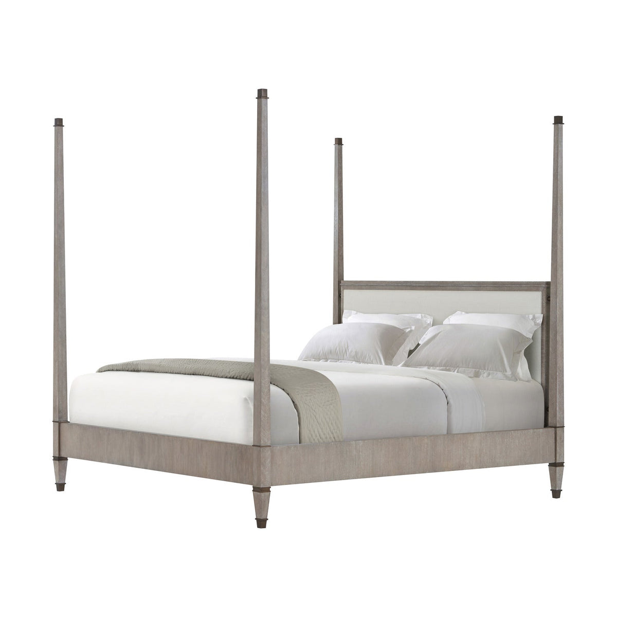 Theodore Alexander | Markos Upholstered Poster US King Bed - Marlborough Geo Coast | AXH83008.1DNT