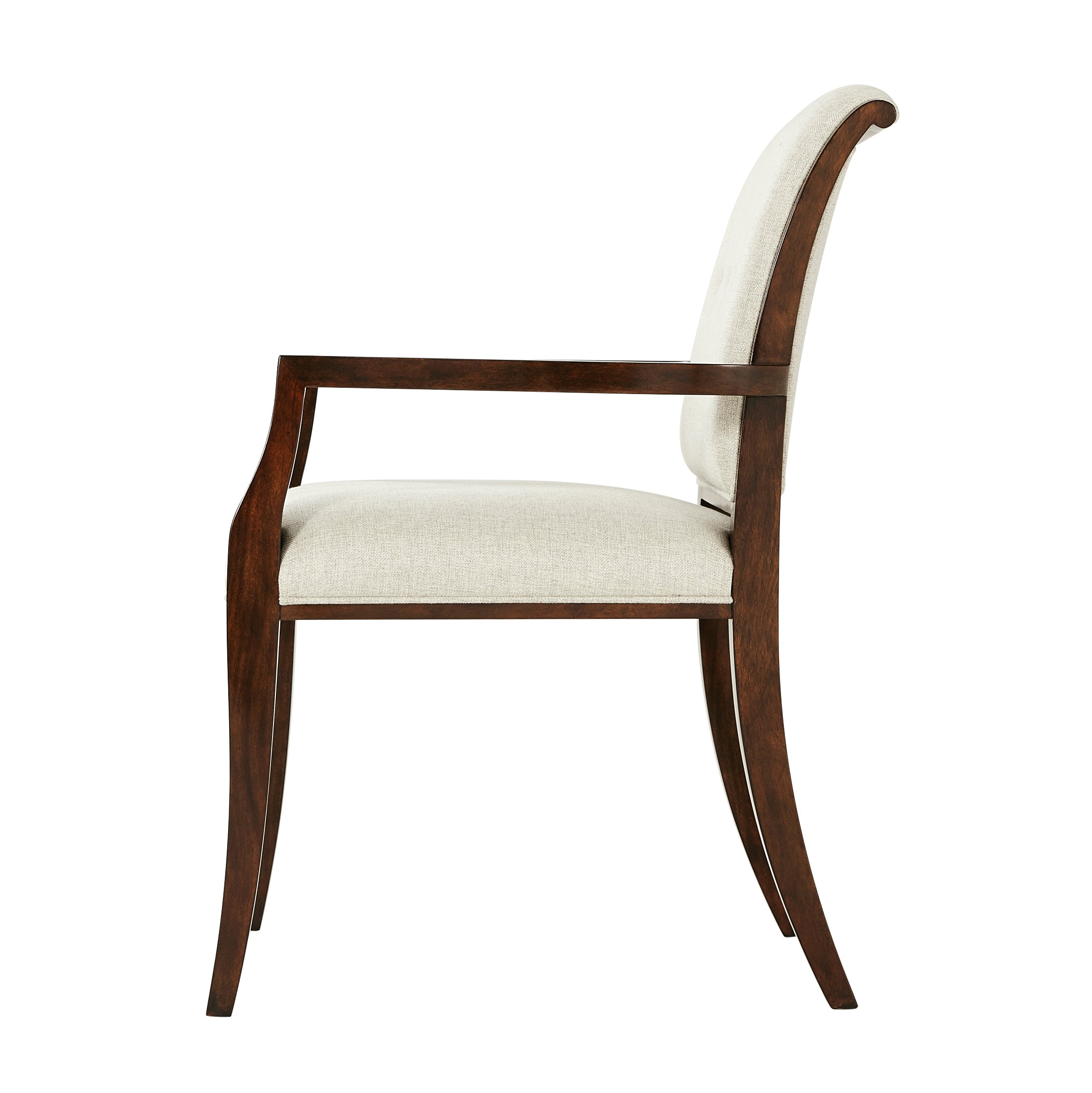 Theodore Alexander Cultivated Dining Armchair — VCF170 - Barolo