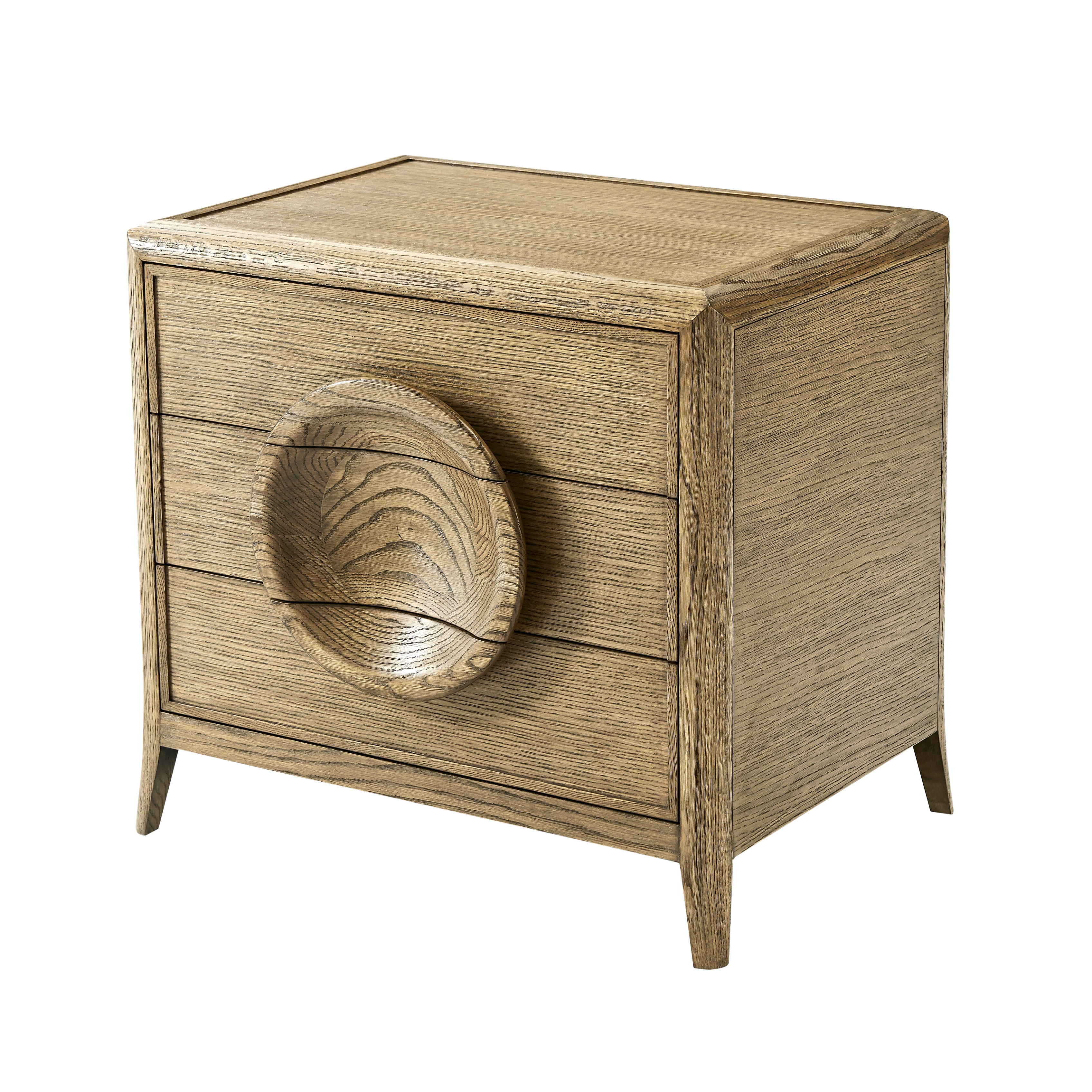 Theodore Alexander Collins Nightstand — VCF1158.1B2G - Totem Brushed