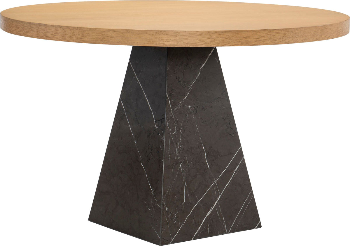 McGuire | Querini Round Dining Table - Querica Bianco | 152-CCB