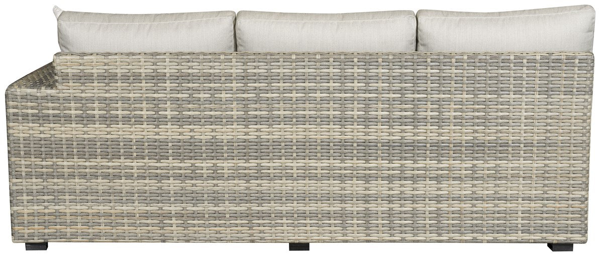 Vanguard | Outdoor Right Arm Sofa - 20mm Pebble Basket Weave | OW100RAS