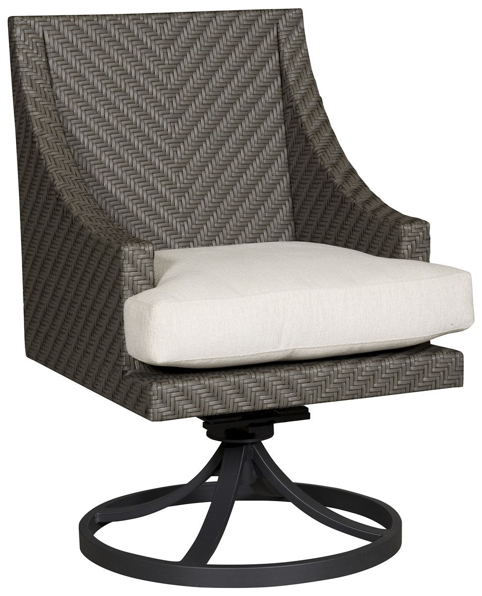 Vanguard Bridgehampton Outdoor Swivel Rocker Dining Chair — N/A