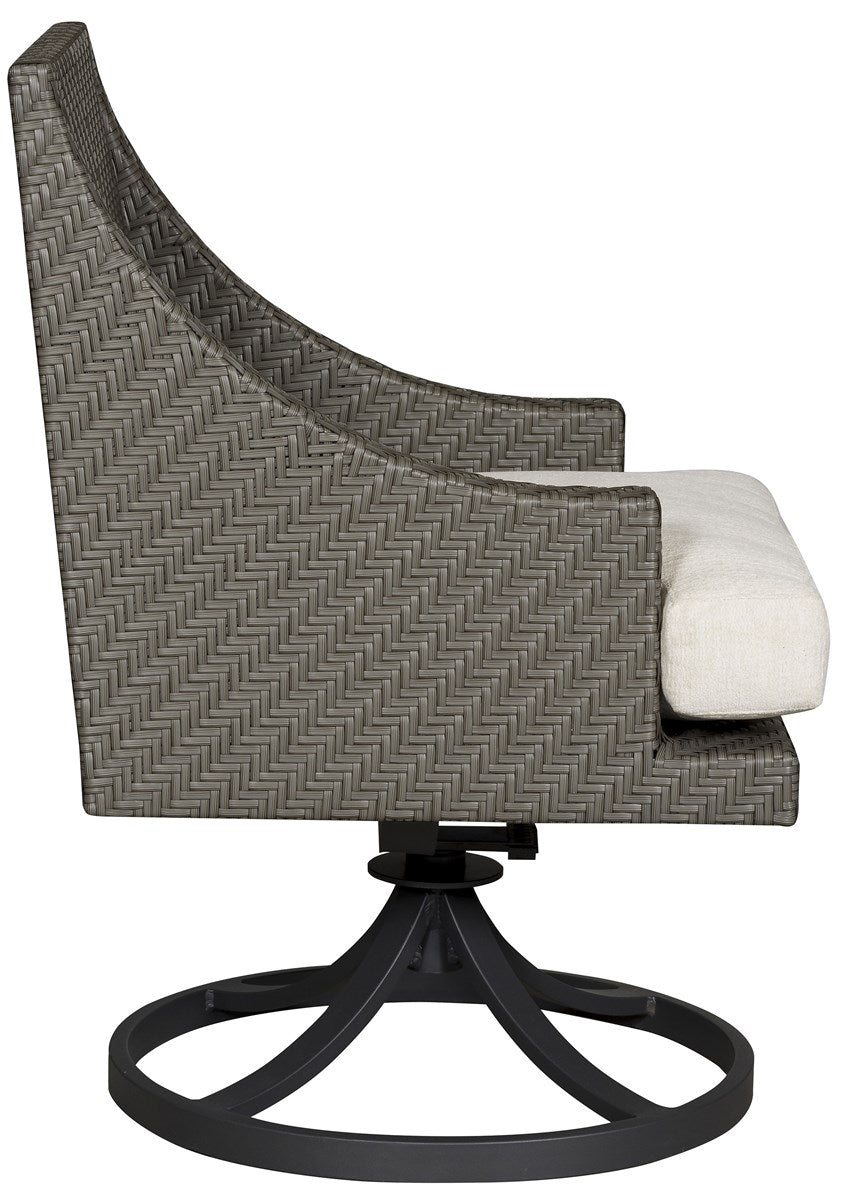 Vanguard Bridgehampton Outdoor Swivel Rocker Dining Chair — N/A