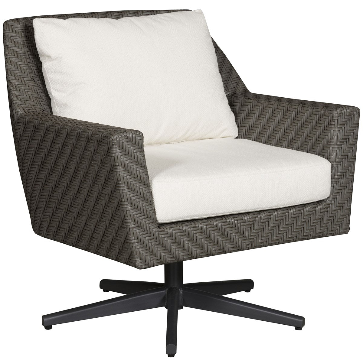 Vanguard Seagate Outdoor Swivel Chair — N/a