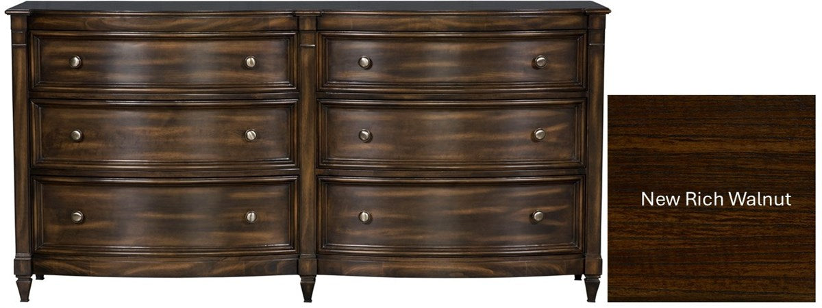 Vanguard | Swedish Drawer Chest - New Rich Walnut | P533D-NR
