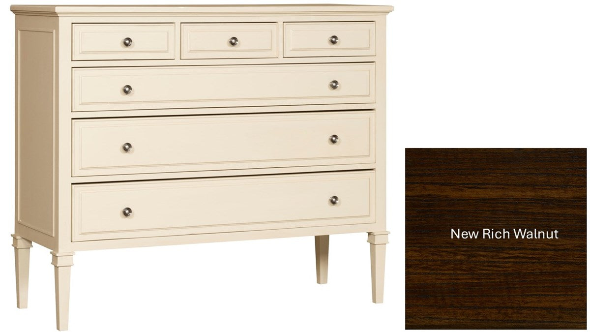 Vanguard | Louis Chest - New Rich Walnut | P550H-NR