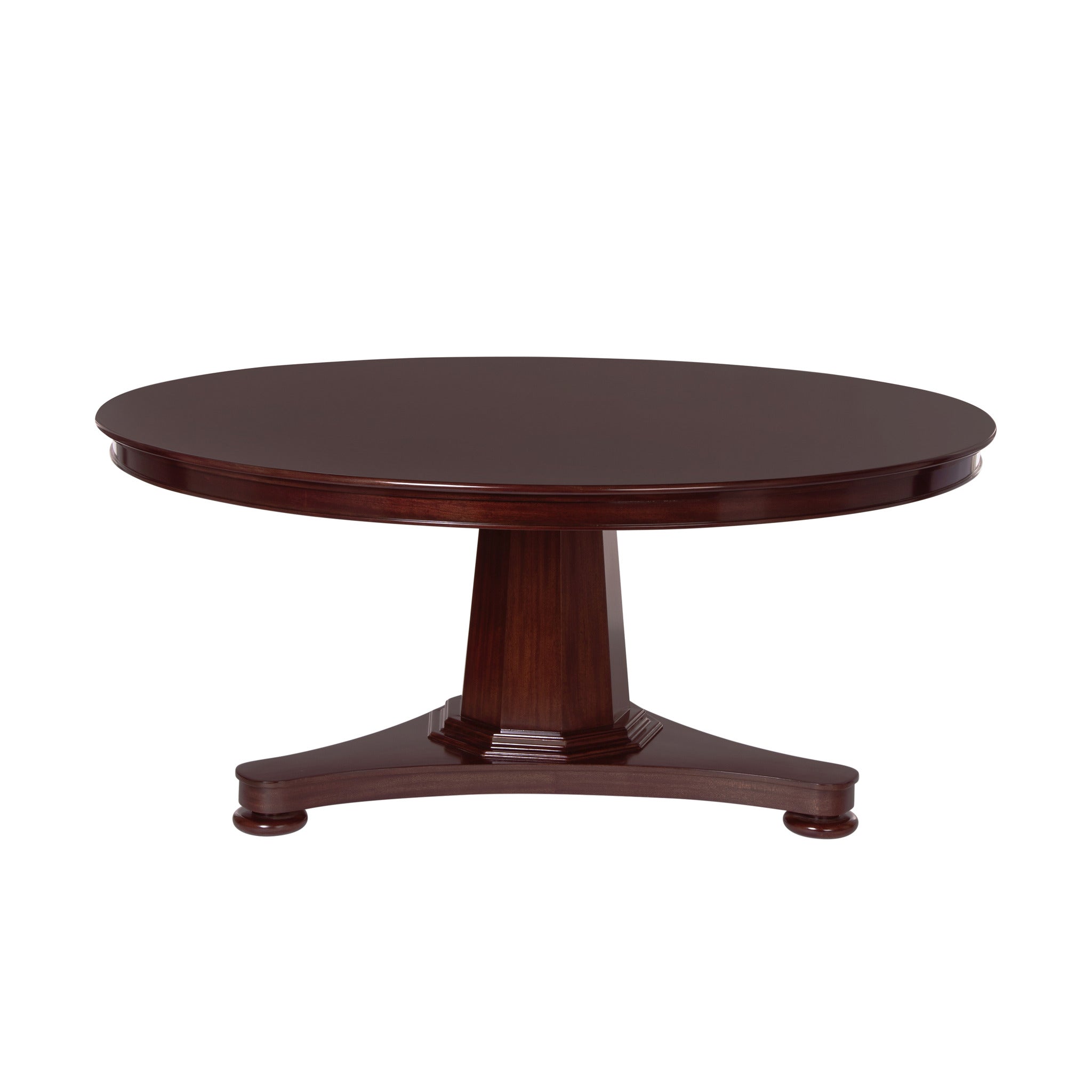Theodore Alexander | HOFFMAN ROUND TABLE MAHOGANY - VCF341.2C-Polished estate mahogany | RL54009