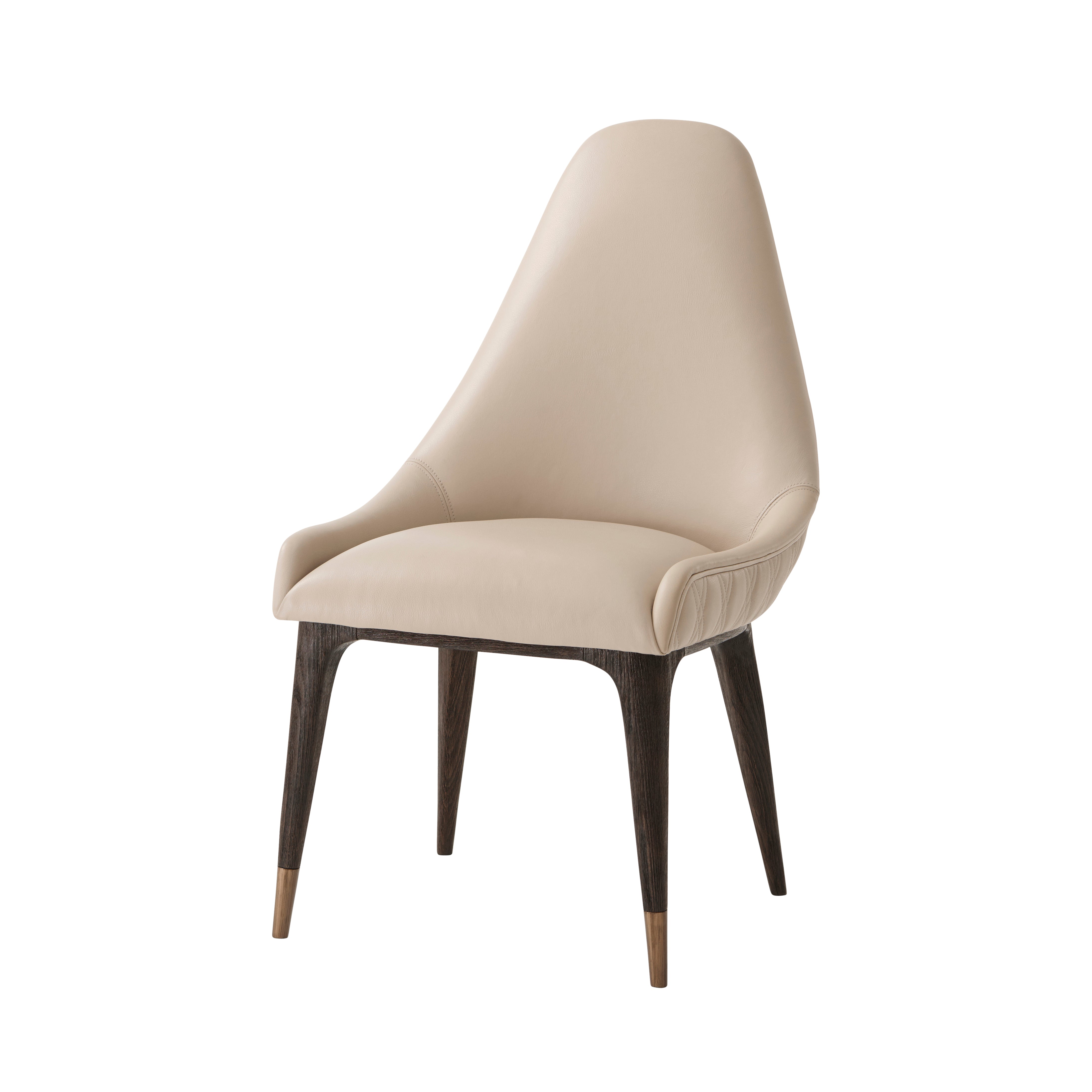 Theodore Alexander Passepartout Dining Chair — Finish: Cigar Club