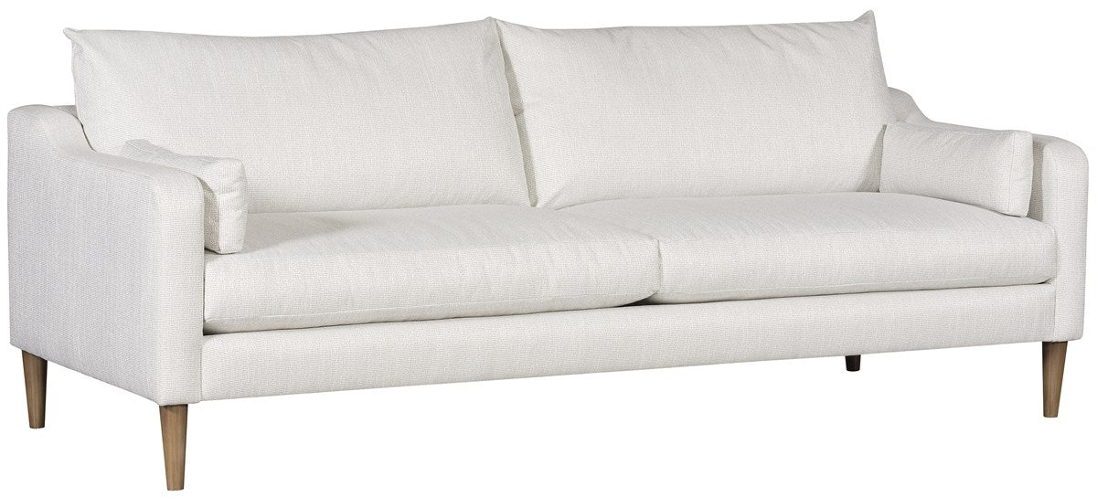 Vanguard | Thea Sofa - Callaloo Cotton / Round Tapered Wood Leg | T1V150-2S