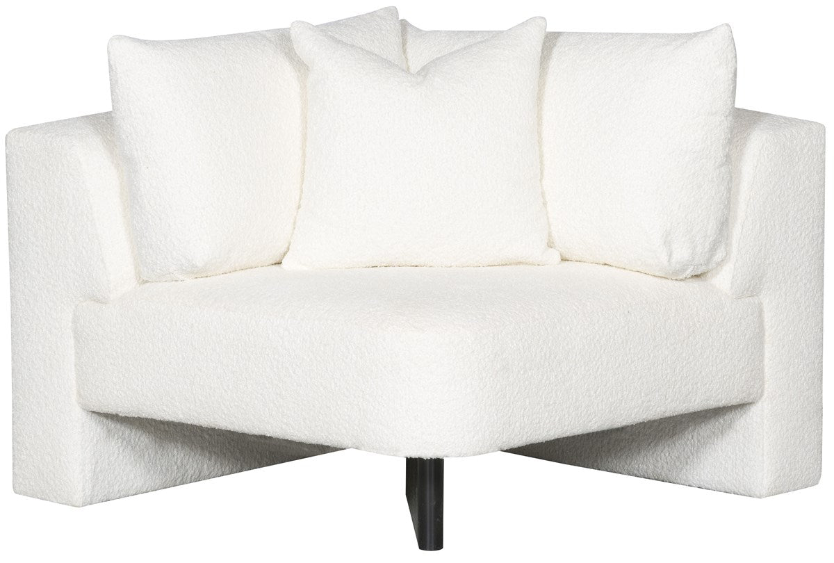 Vanguard | Lola Corner Chair - Itilia Ivory | T1V166-CC