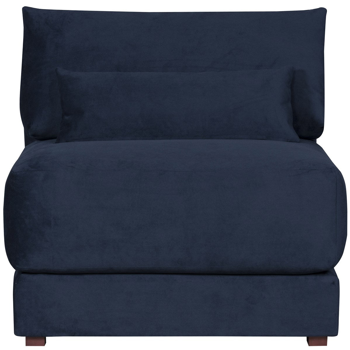 Vanguard | Dove Armless Chair - Village Ink | T3V110-AC