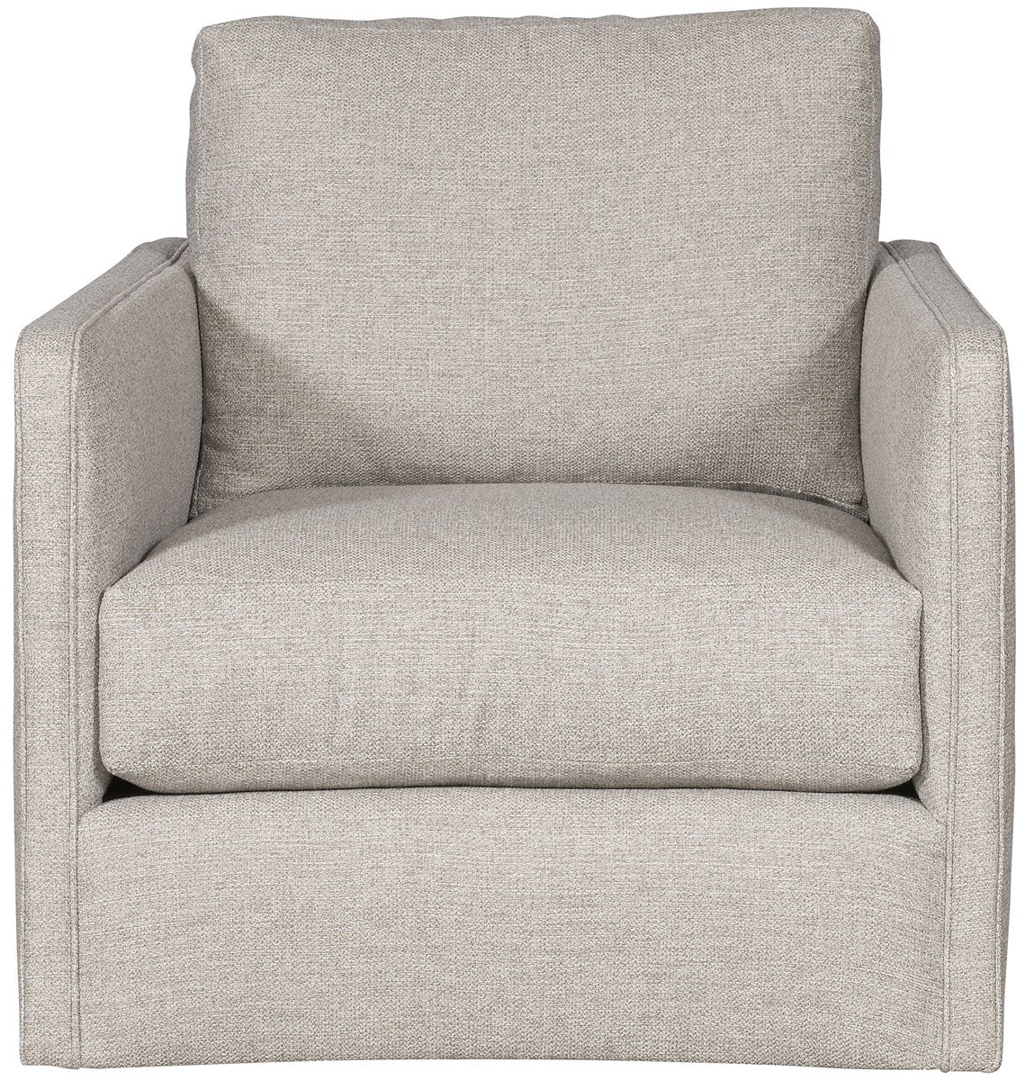 Vanguard | Wynne Swivel Chair - Keland Pewter / Feather Blend Seat and Back Cushions | T5V155-SW
