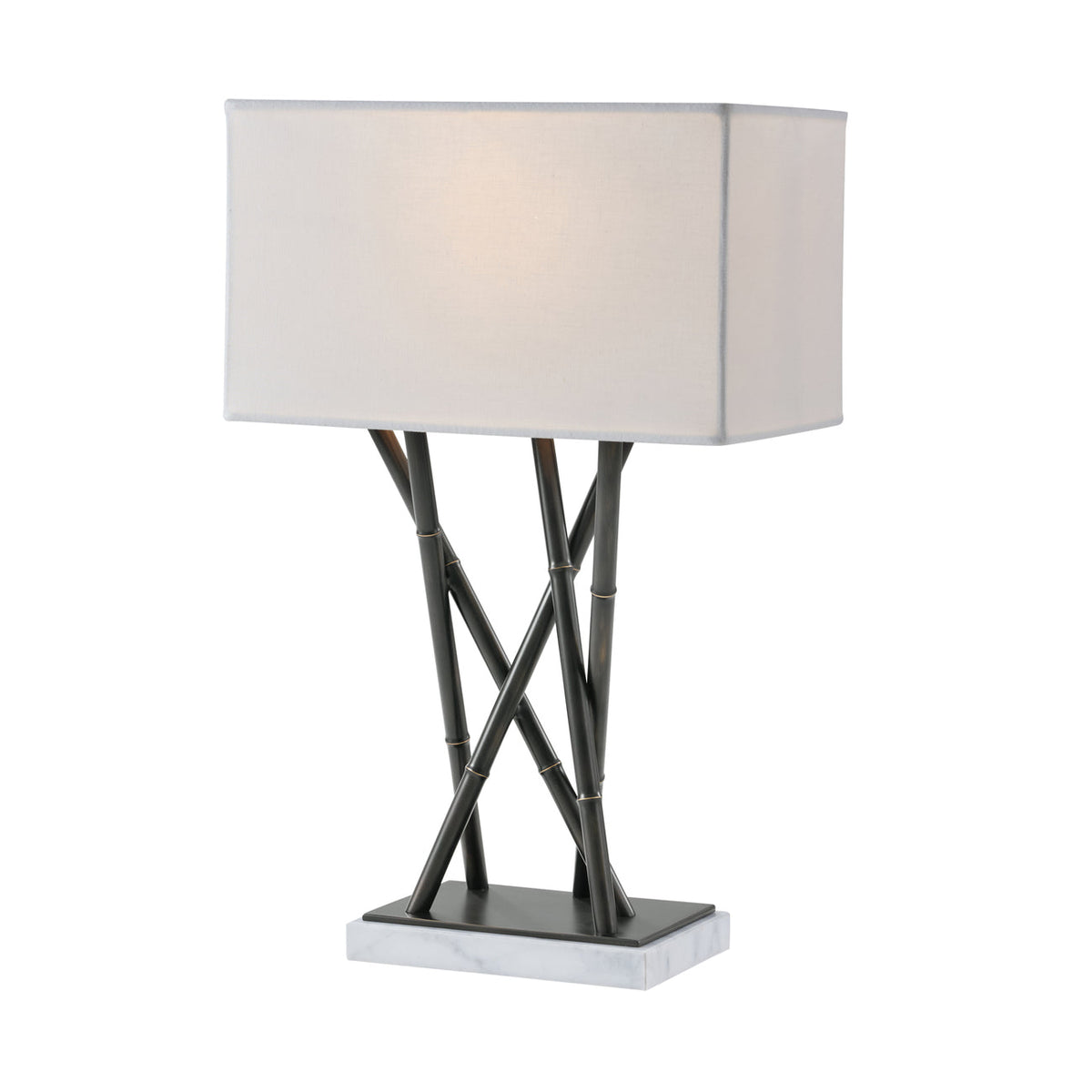 Theodore Alexander | Kesden Cluster Table Lamp - Romulus Bamboo | TA20010.C390