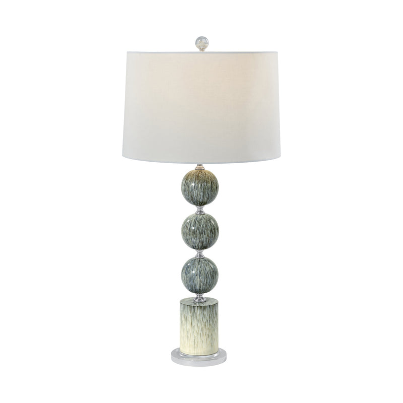 Theodore Alexander | Panos Pearl Table Lamp - Filament & Nickel | TA20050.C410